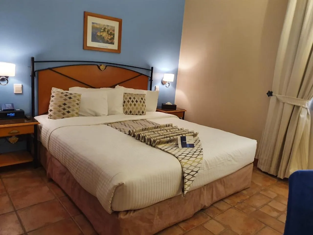 Bed in Mena Holiday Beach Resort Half Moon