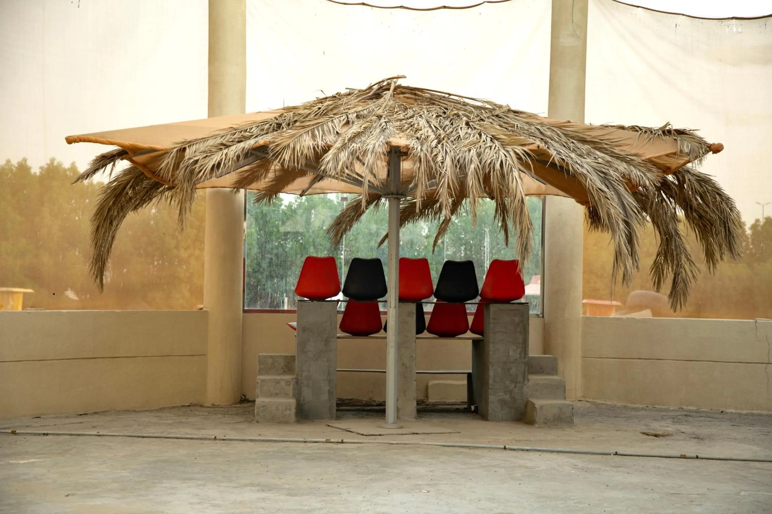 Property building in Mena Holiday Beach Resort Half Moon