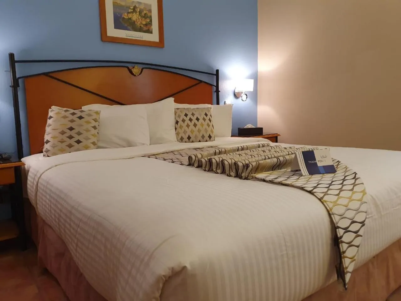 Bed in Mena Holiday Beach Resort Half Moon