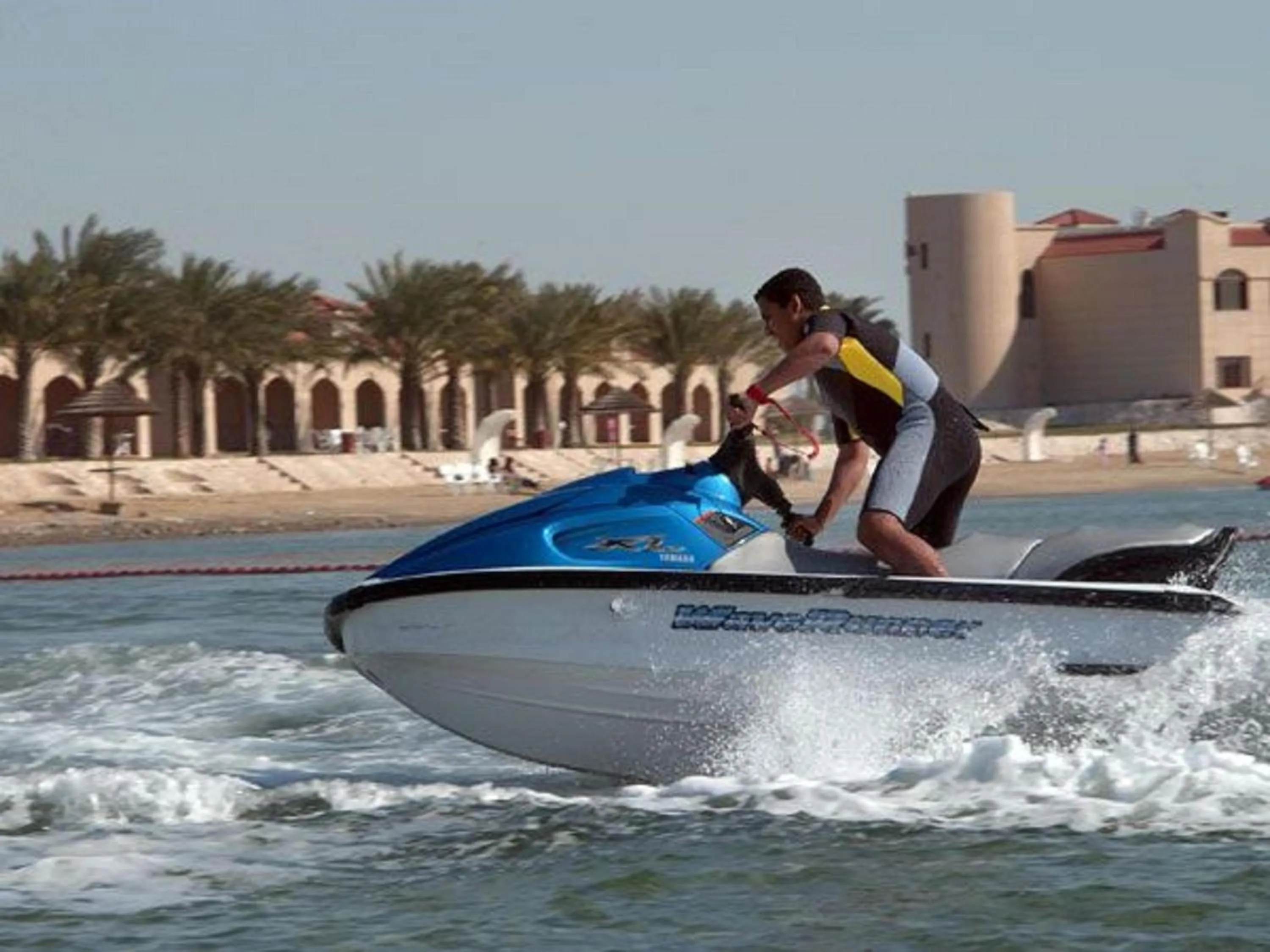 Fitness centre/facilities in Mena Holiday Beach Resort Half Moon