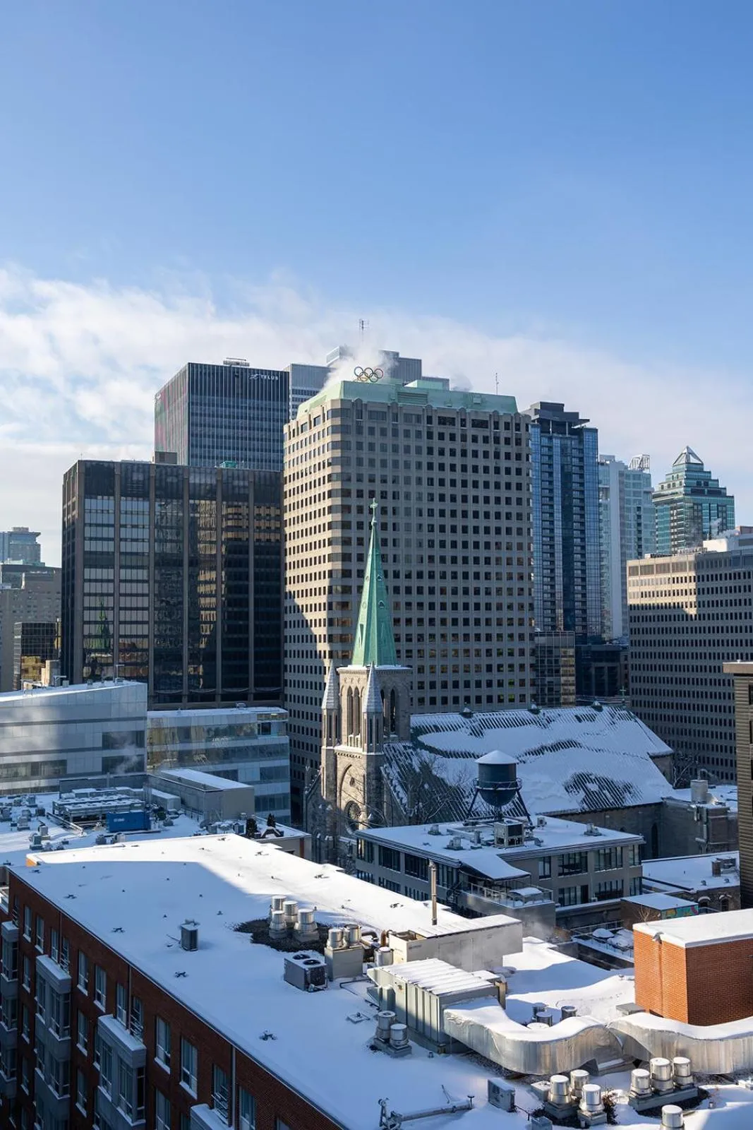 City view in Hotel Monville