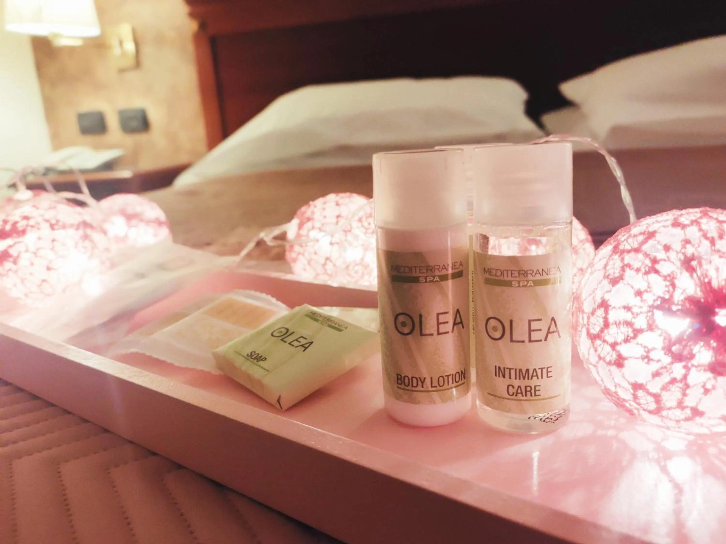 Bed in Hotel Fidenza