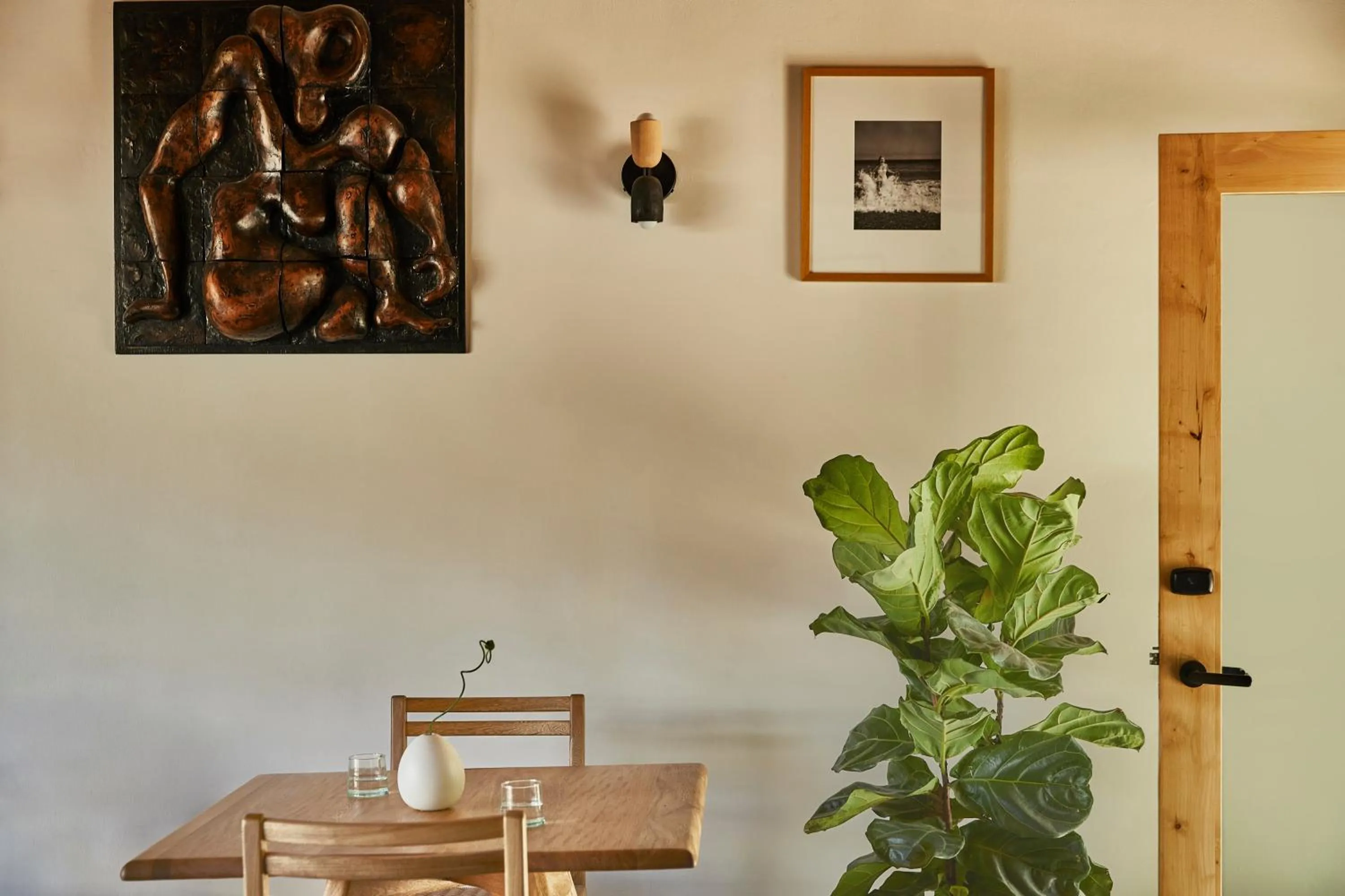 Seating area in Hotel June Malibu