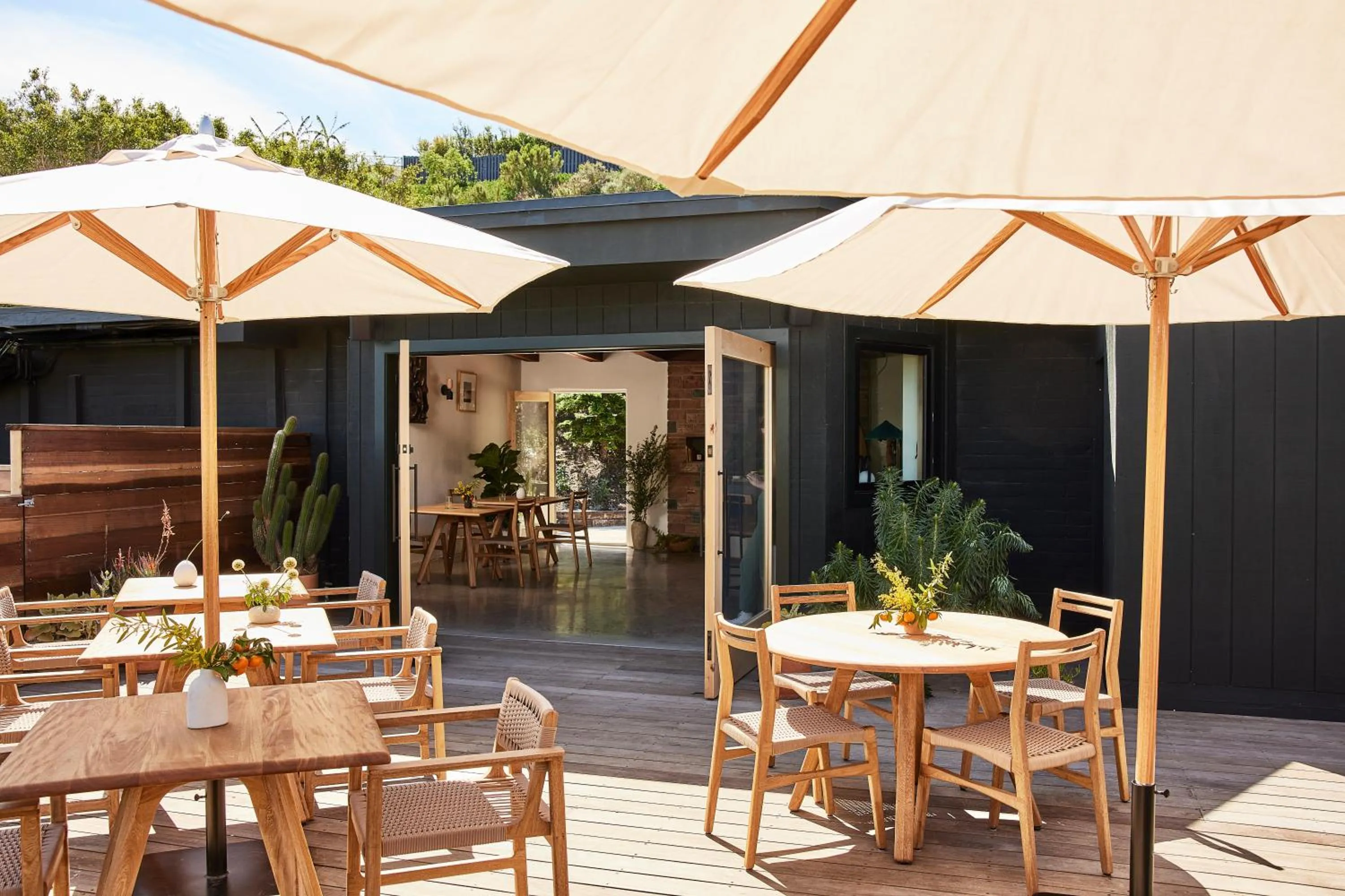 Patio in Hotel June Malibu