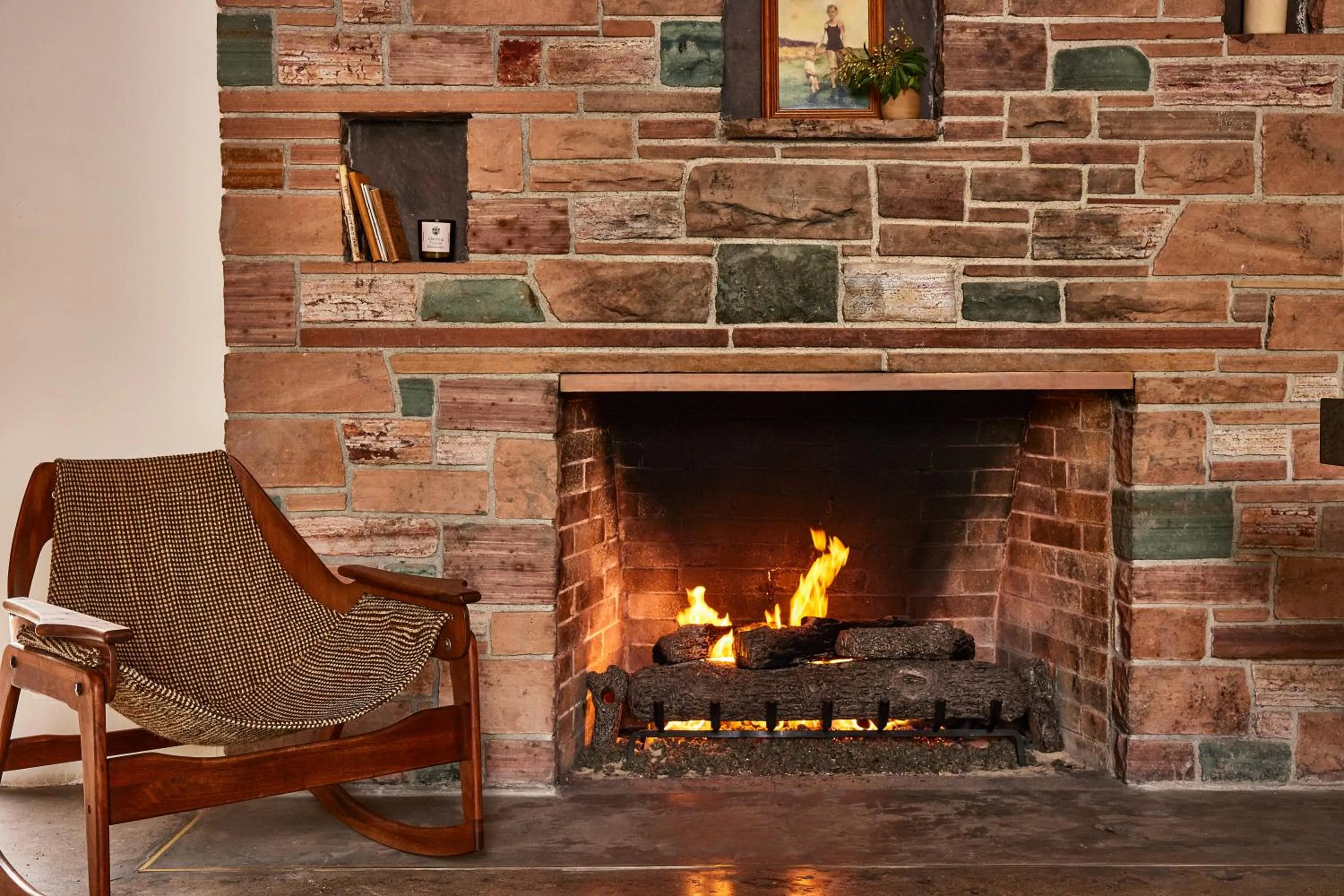 Living room in Hotel June Malibu