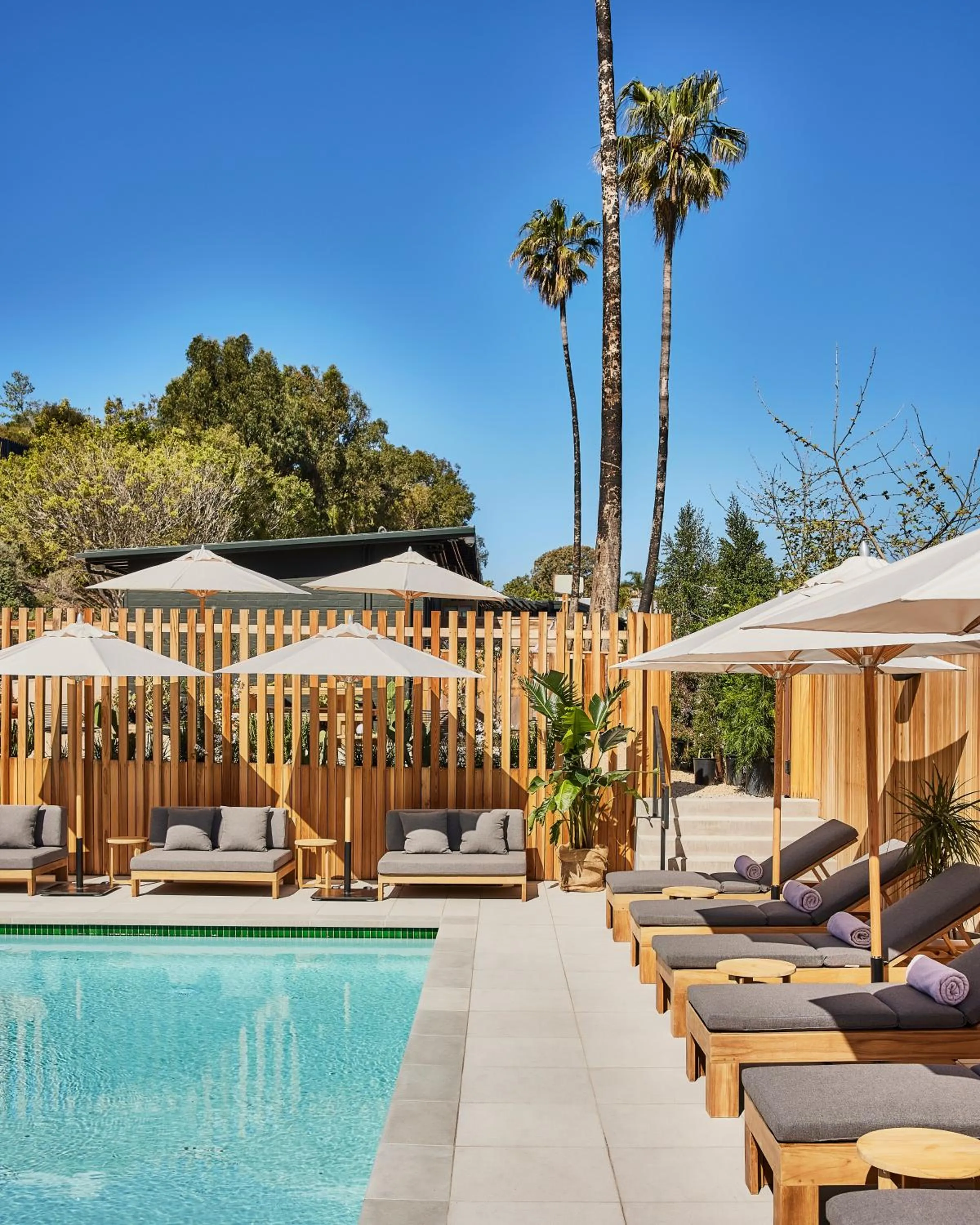 Swimming pool in Hotel June Malibu