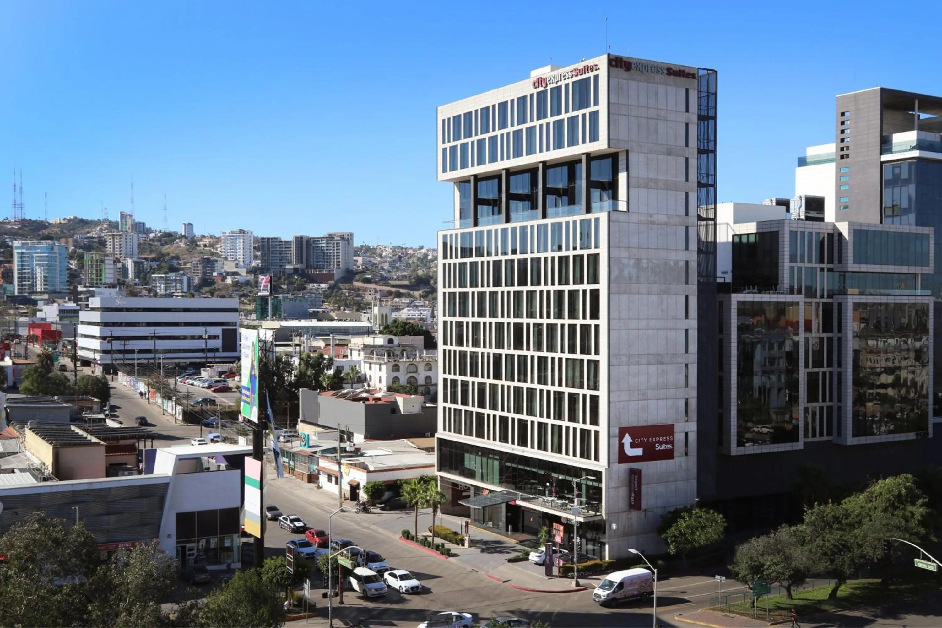 Property building in City Express Suites by Marriott Tijuana Rio