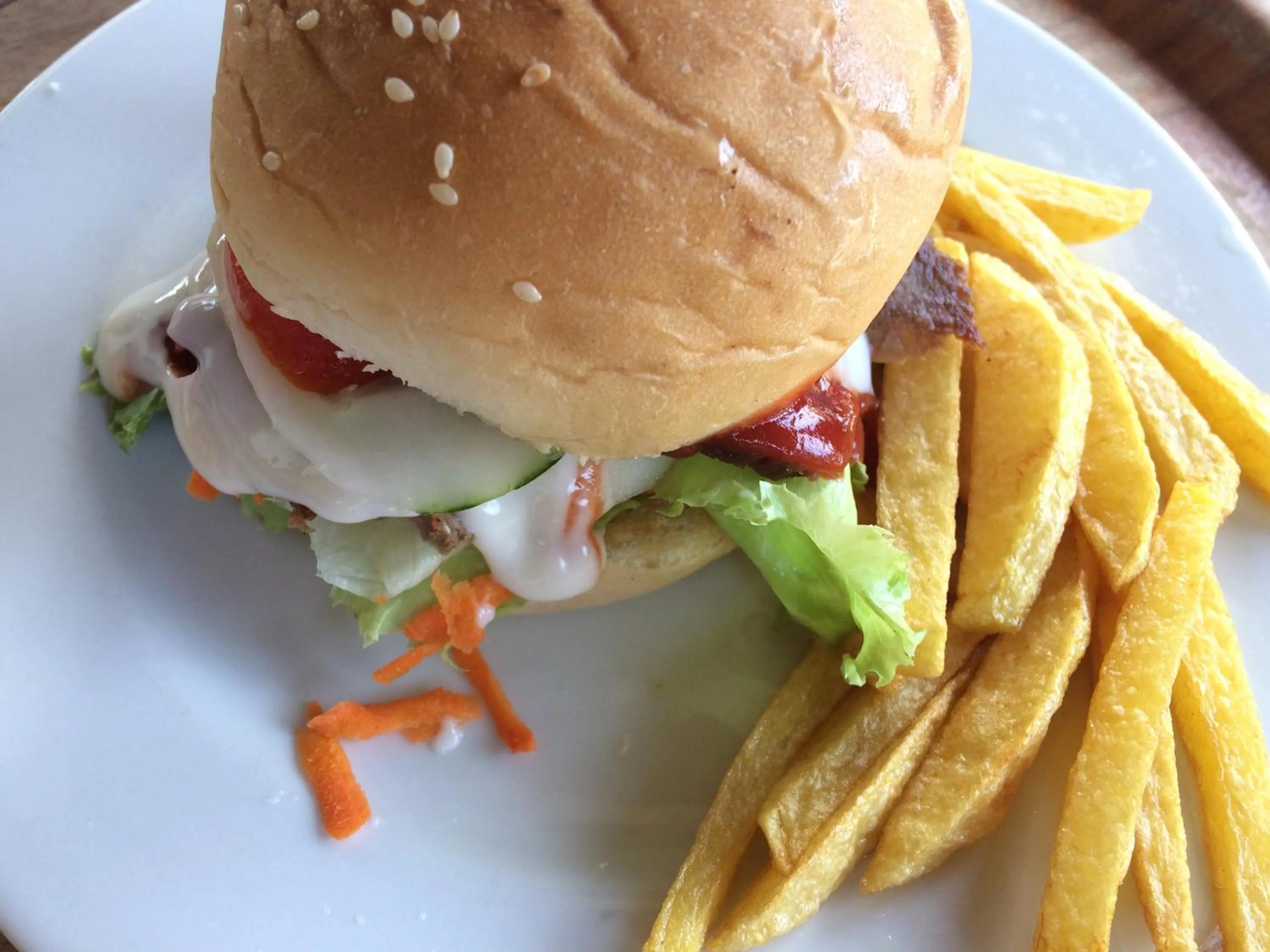 Food close-up in Melati Cottage