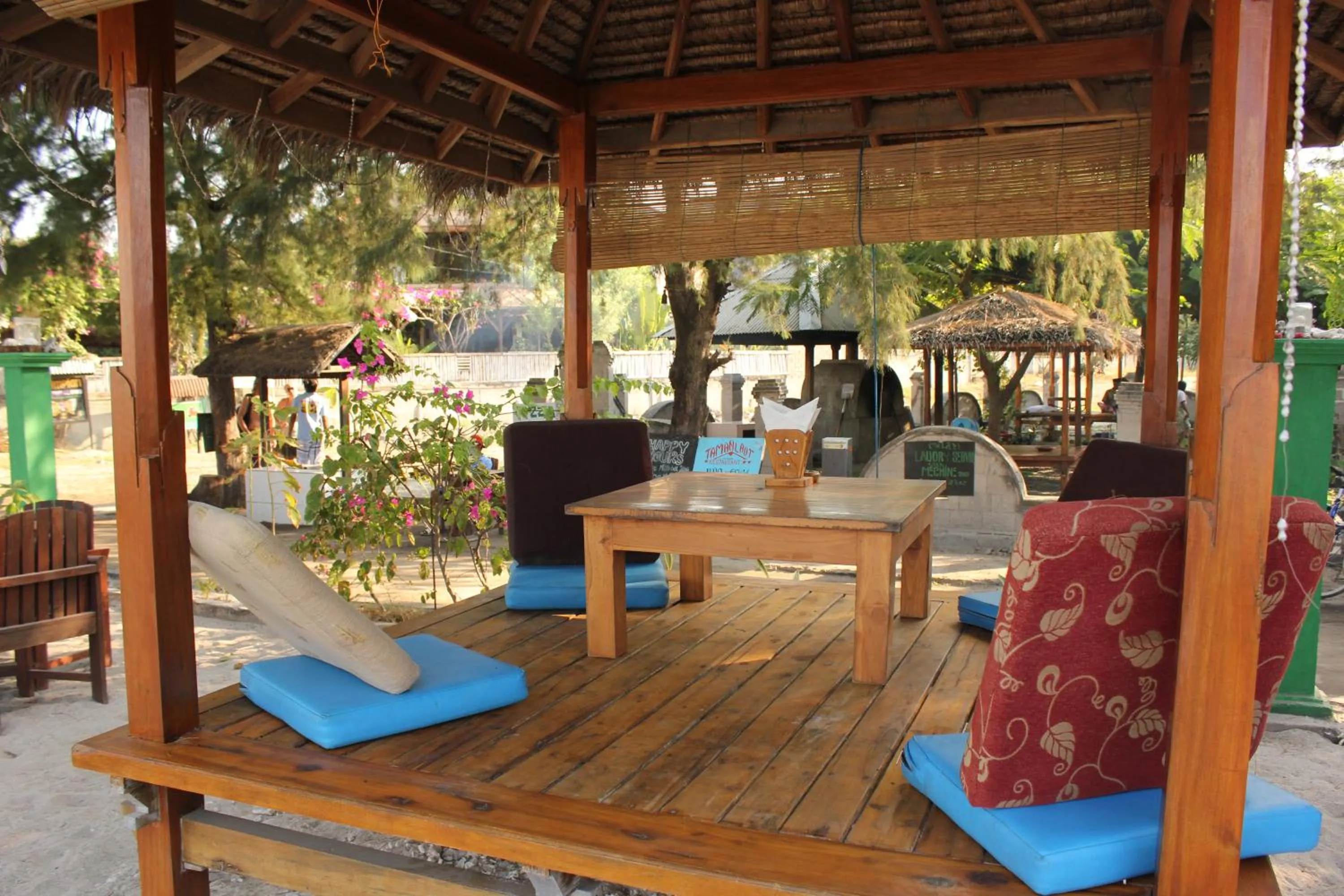 Decorative detail in Melati Cottage