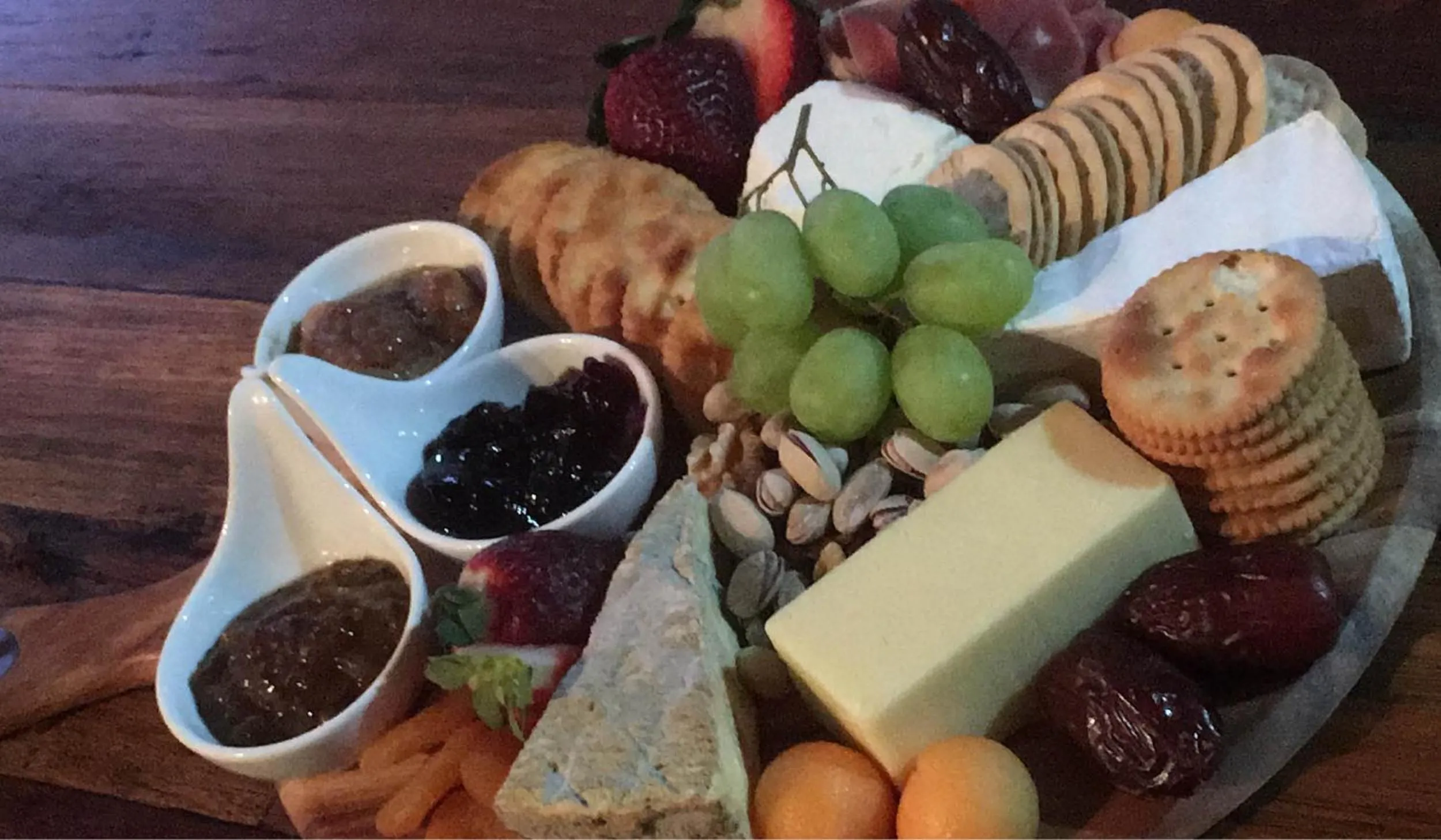 Food close-up in Copeland House