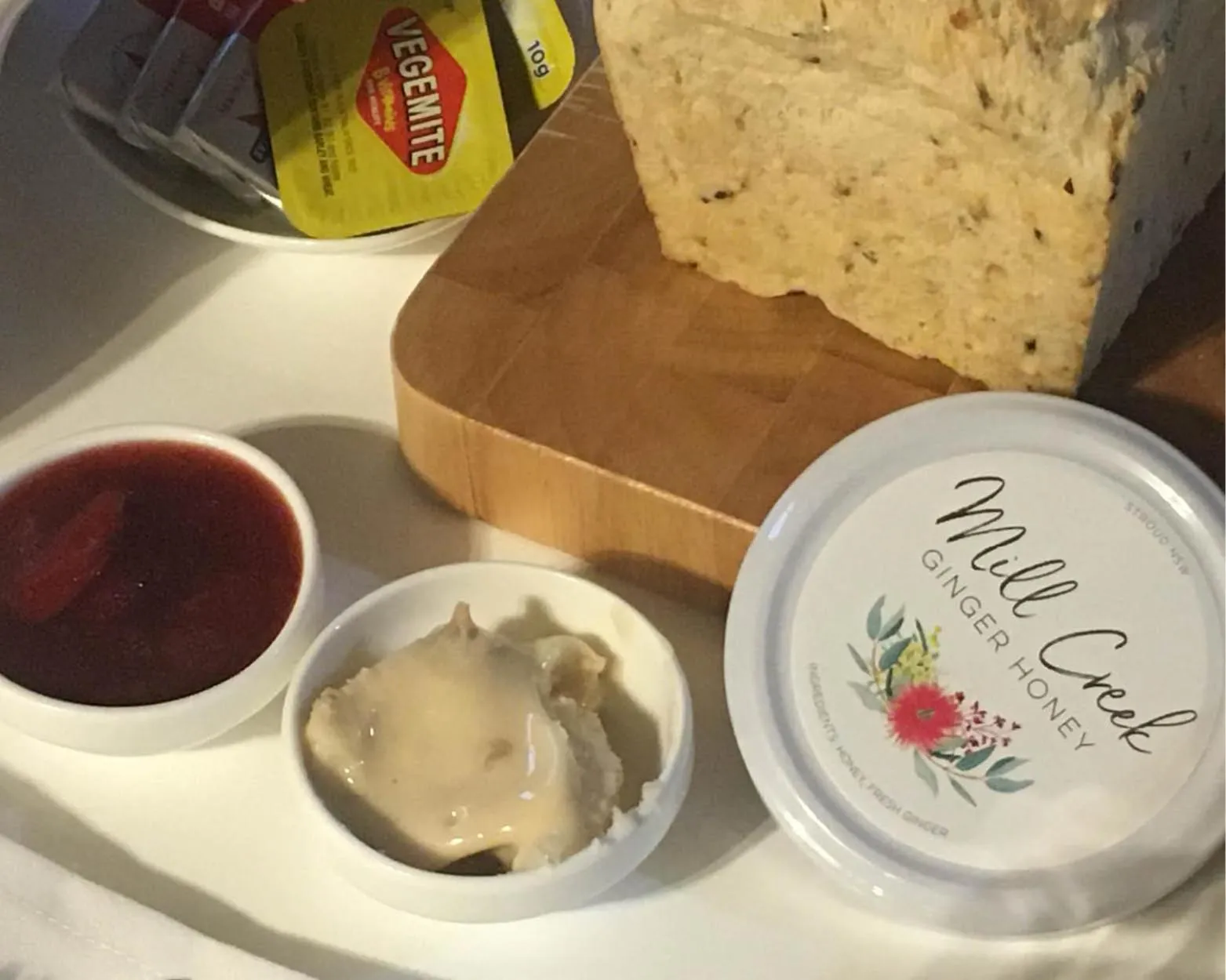 Food close-up in Copeland House