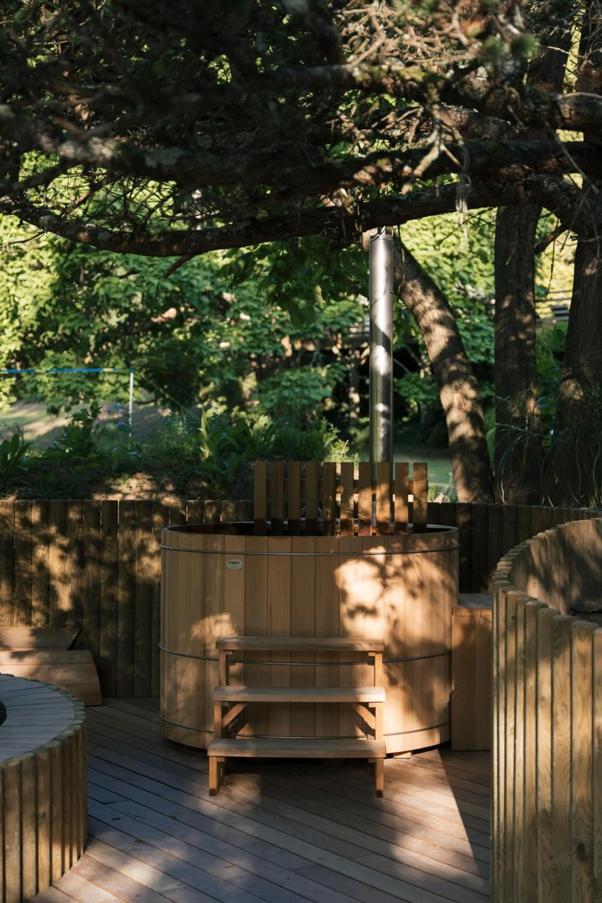 Hot Tub in Domaine La Gentilhommière