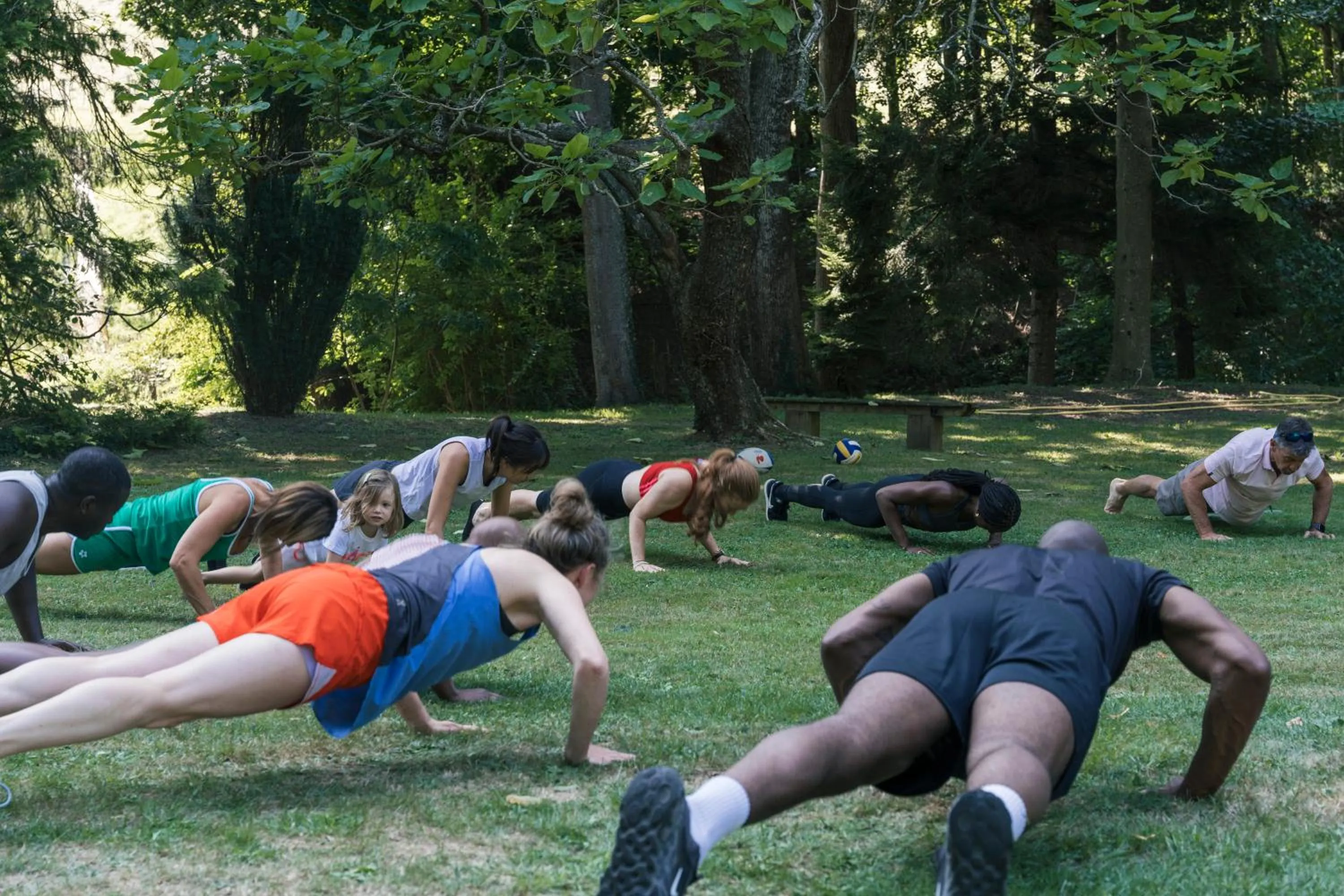 Fitness centre/facilities in Domaine La Gentilhommière