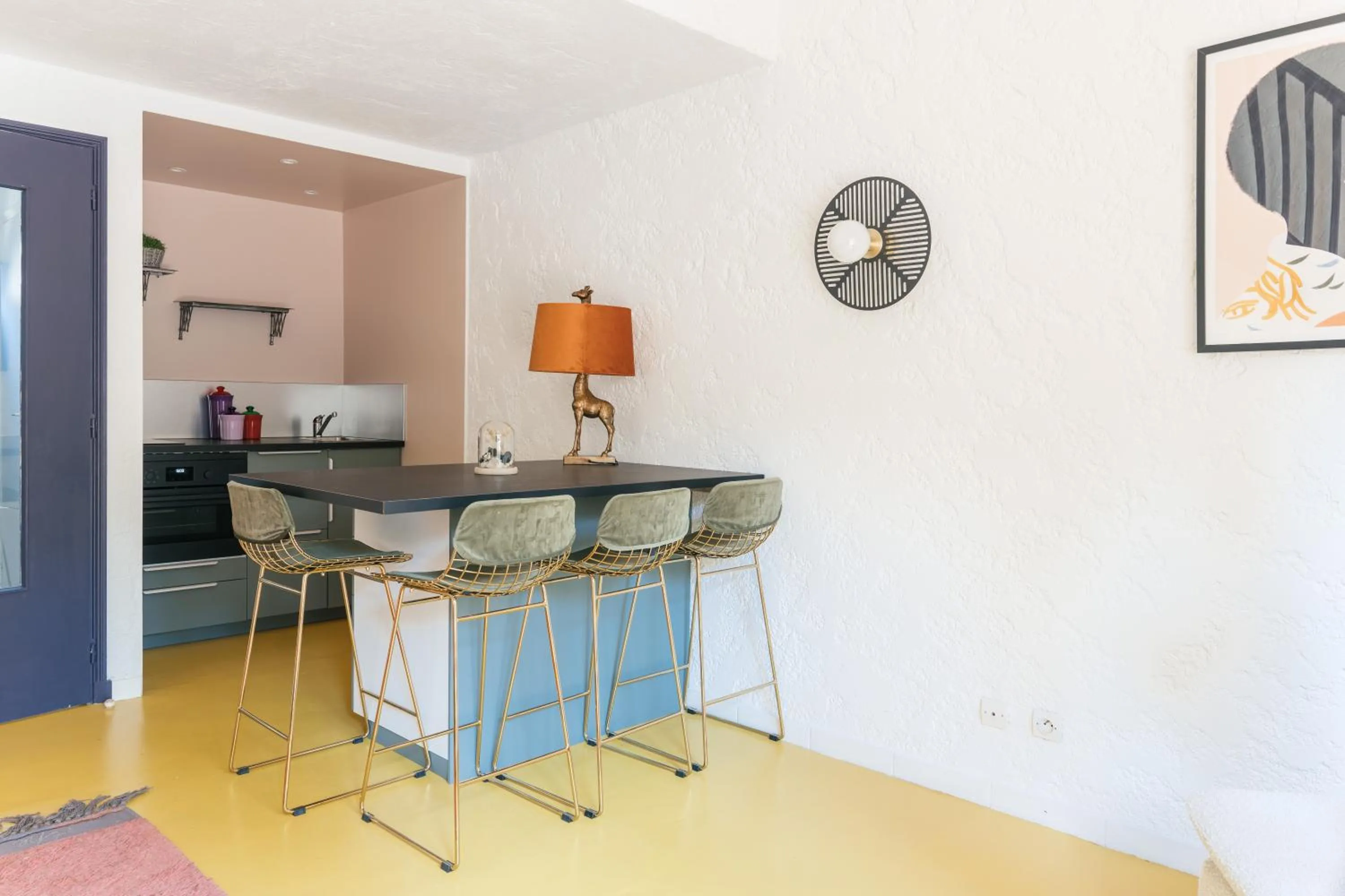 Kitchen or kitchenette in Domaine La Gentilhommière