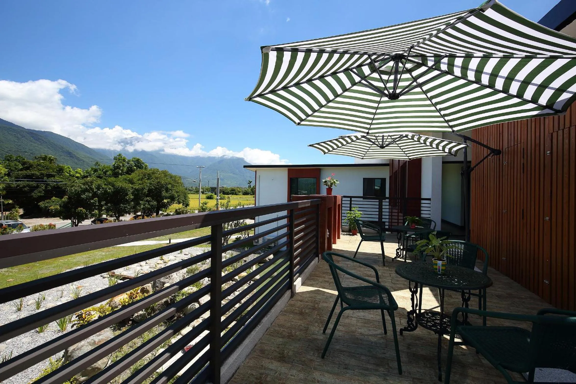 Patio in 雲起軒民宿 Cloudscape B&B