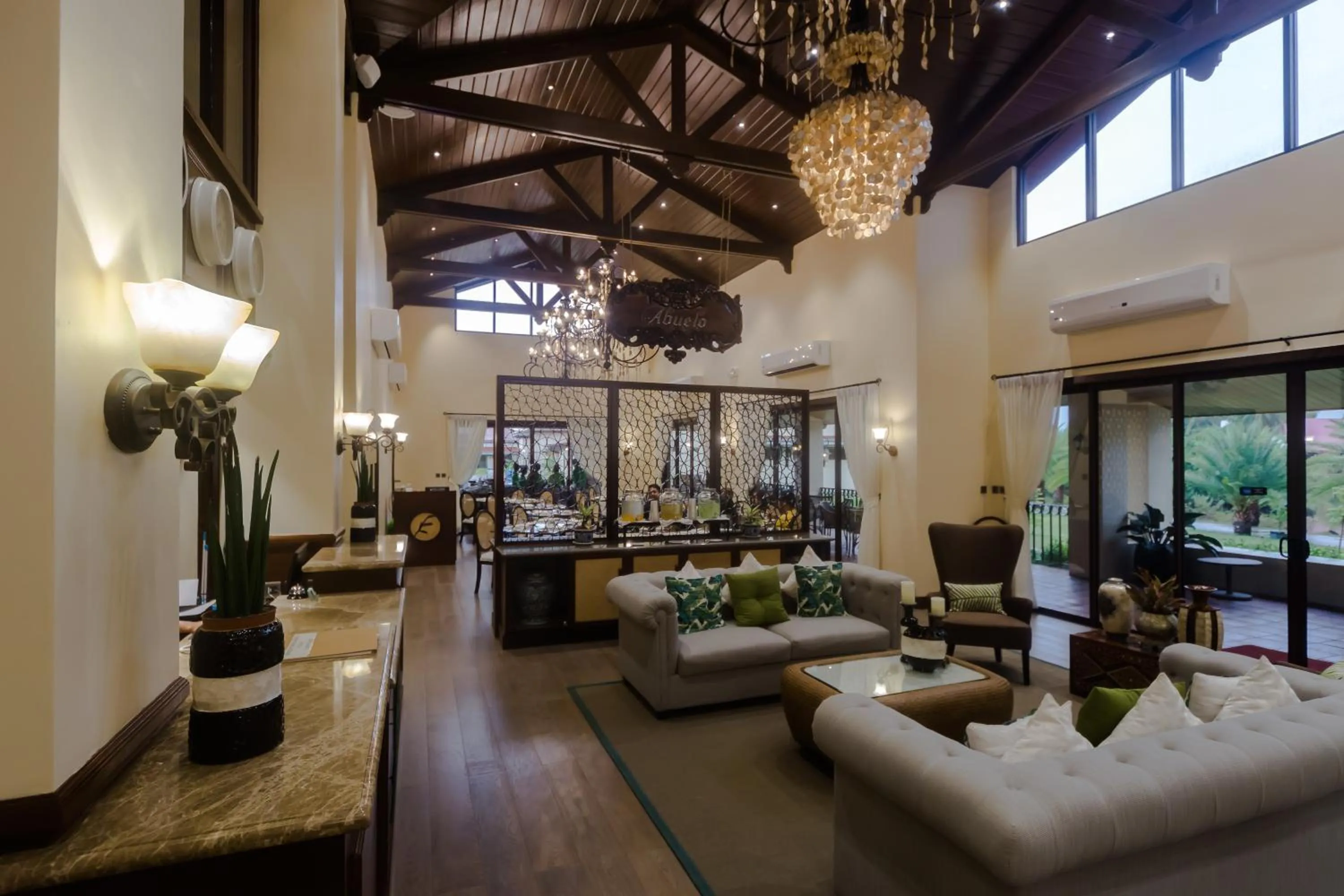 Lobby or reception in Espacio Verde Resort