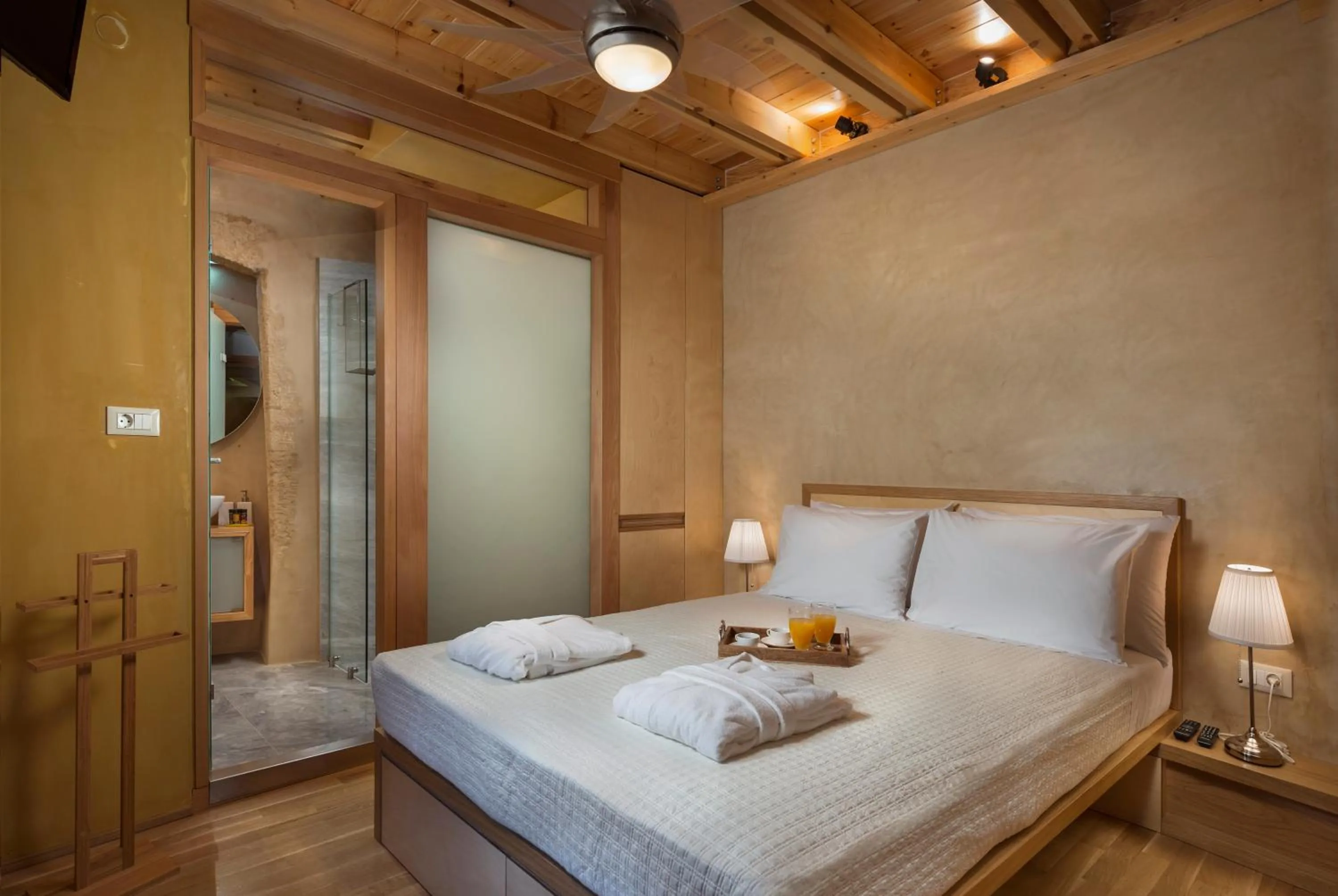 Bedroom, Bed in Neoria Houses