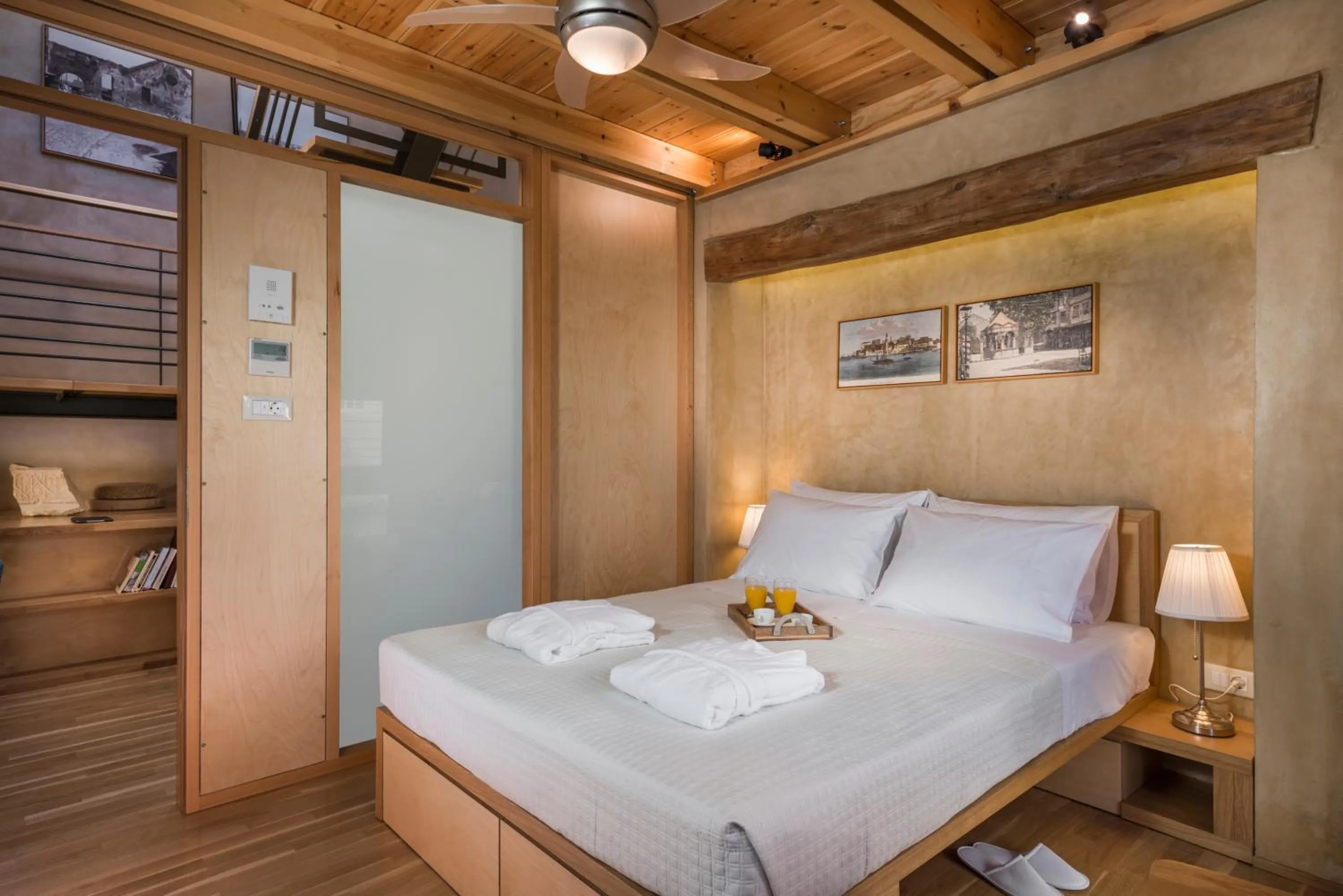 Bedroom, Bed in Neoria Houses