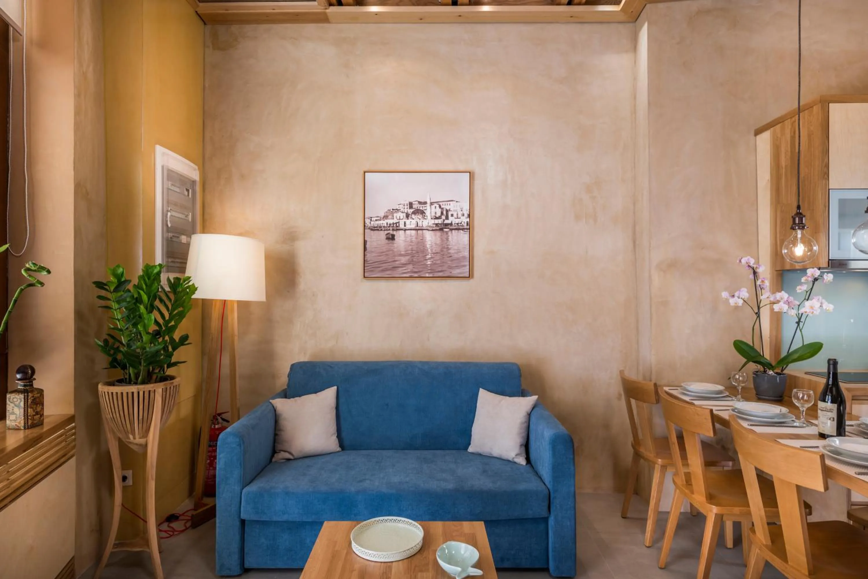 Living room in Neoria Houses