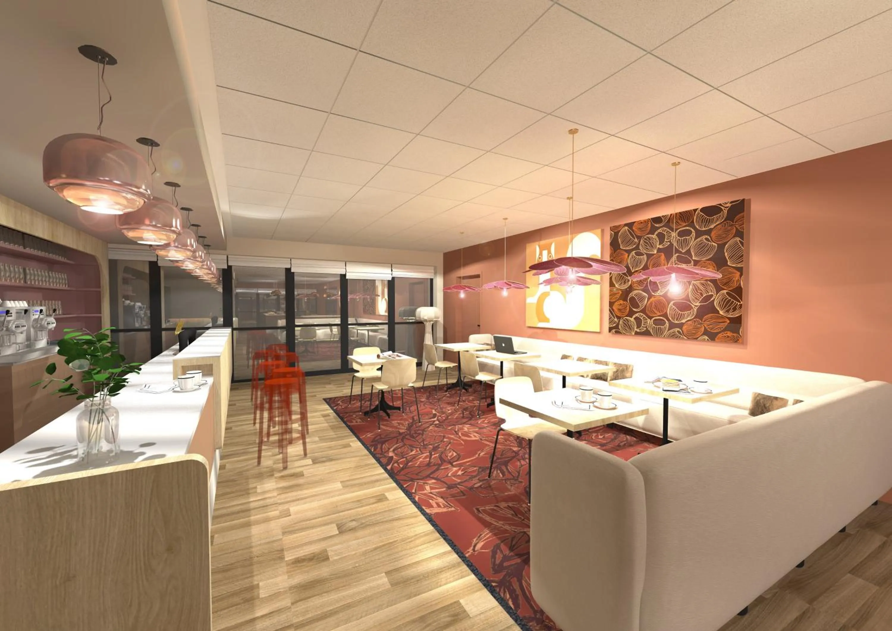 Lounge or bar in ibis Styles Guéret