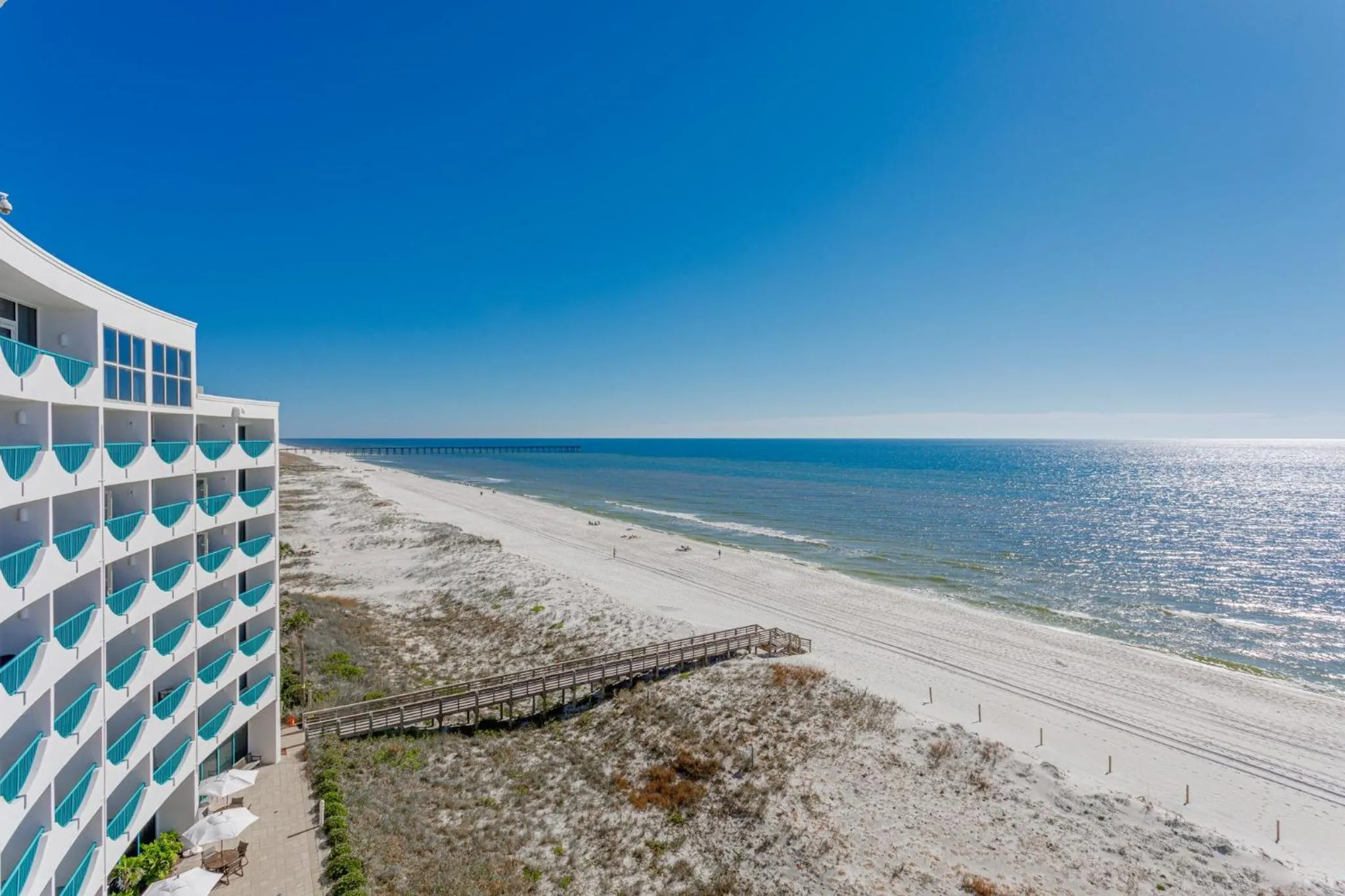 Beach in Holiday Inn Express Pensacola Beach by IHG