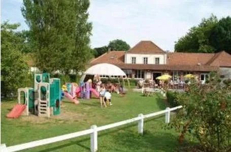 Children play ground in LOGIS - Auberge Du Colombier