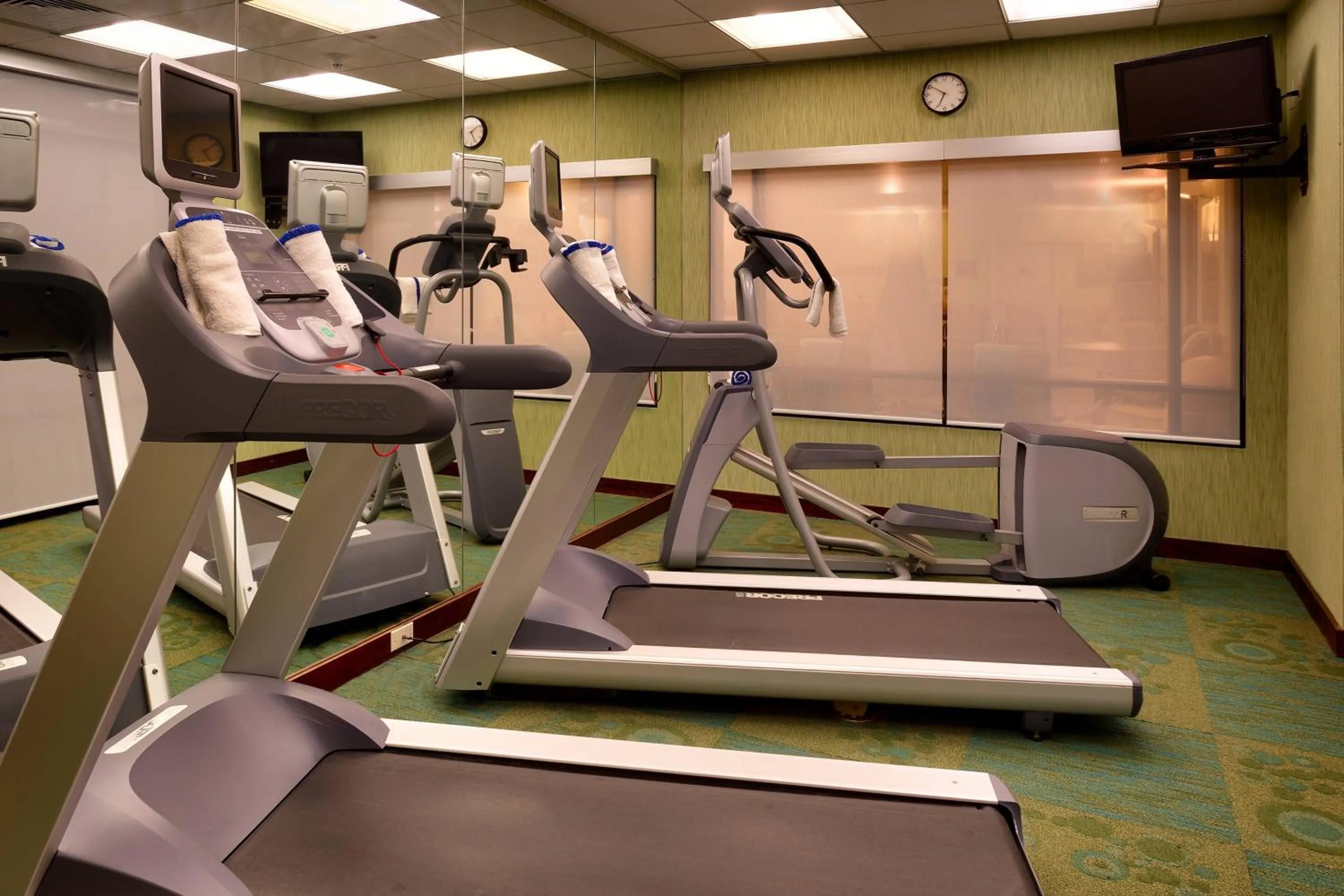 Fitness centre/facilities in SpringHill Suites by Marriott Cedar City