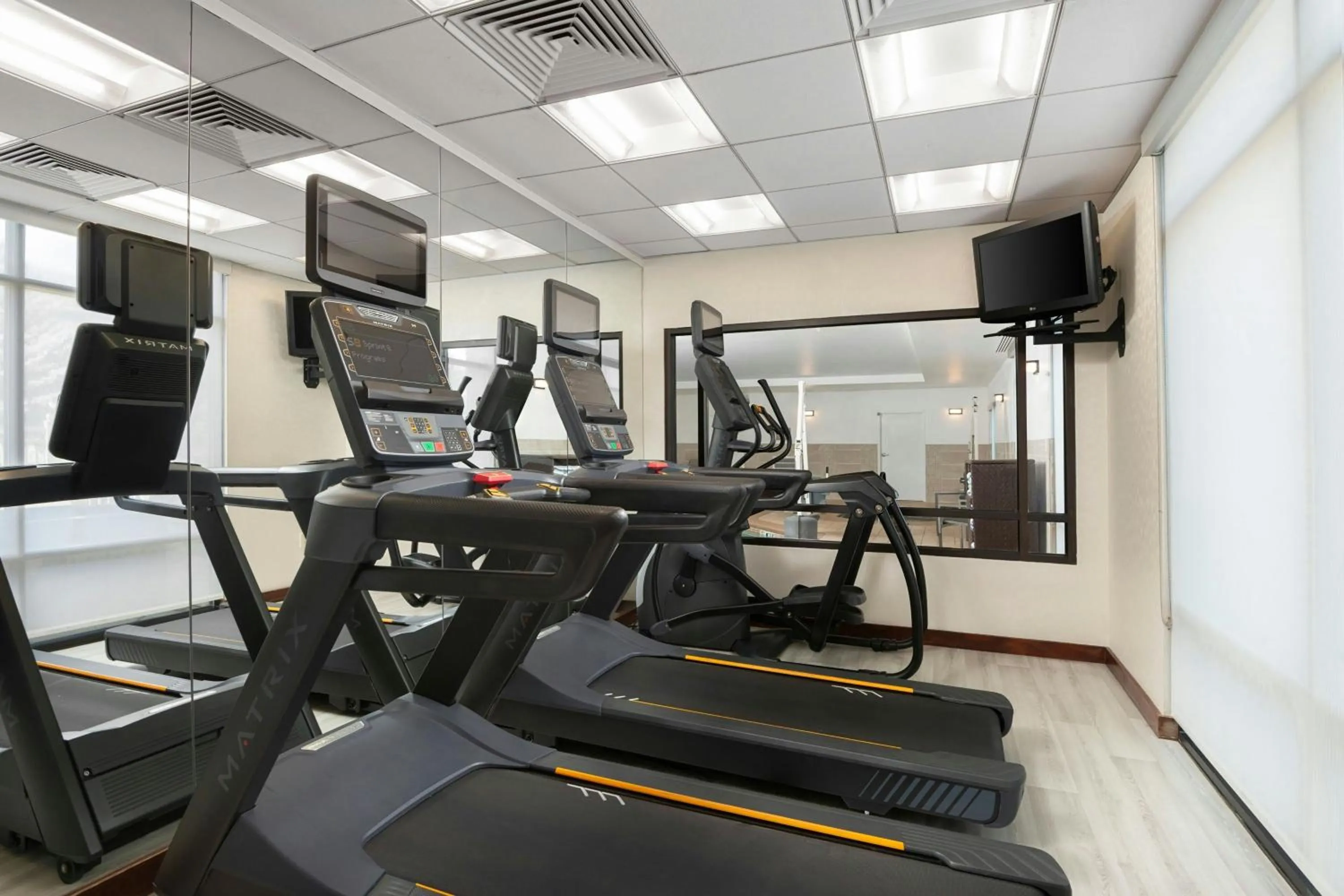 Fitness centre/facilities in SpringHill Suites by Marriott Cedar City