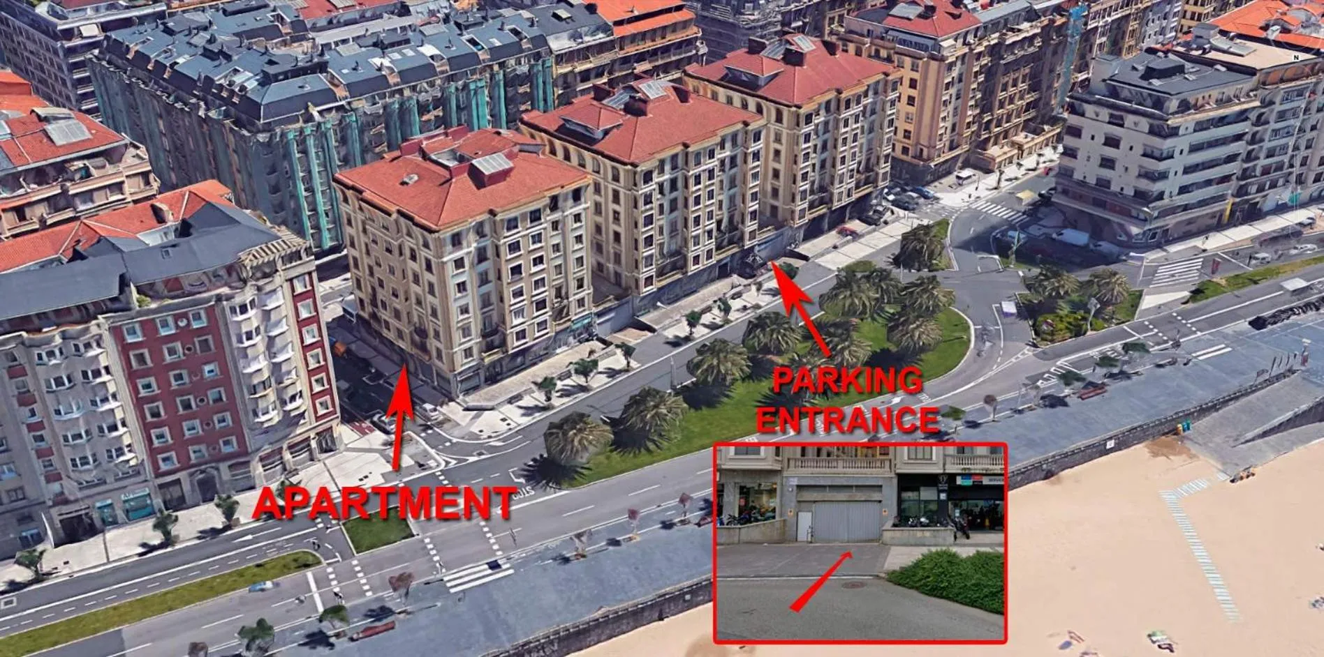Parking in La Terrace - IB. Apartments