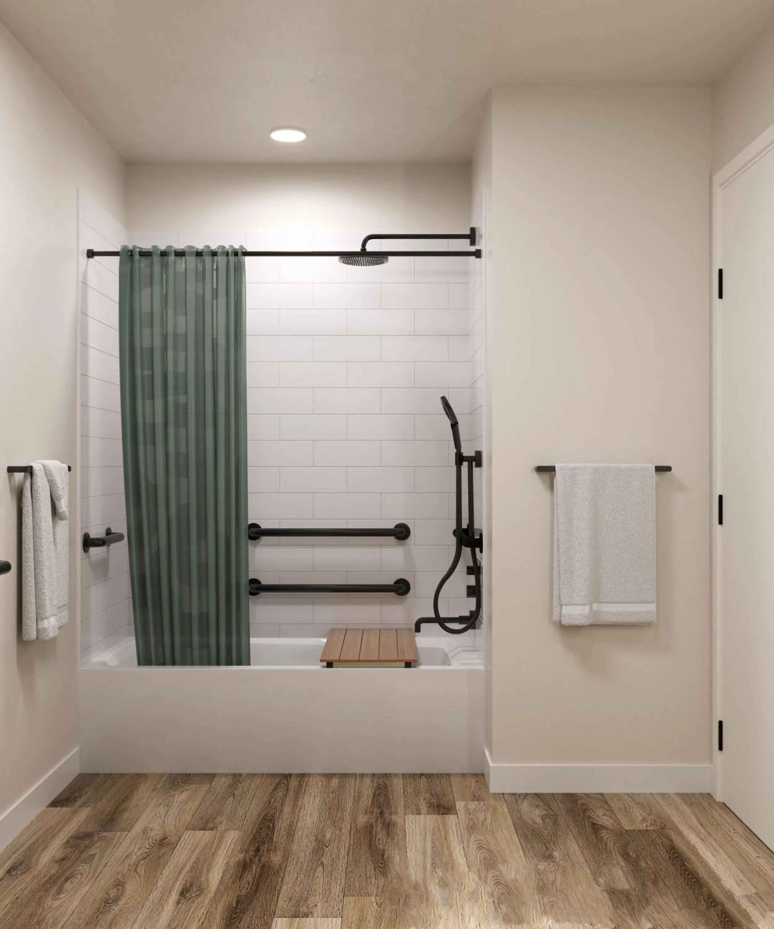 Shower in Sun & Ski Inn and Suites