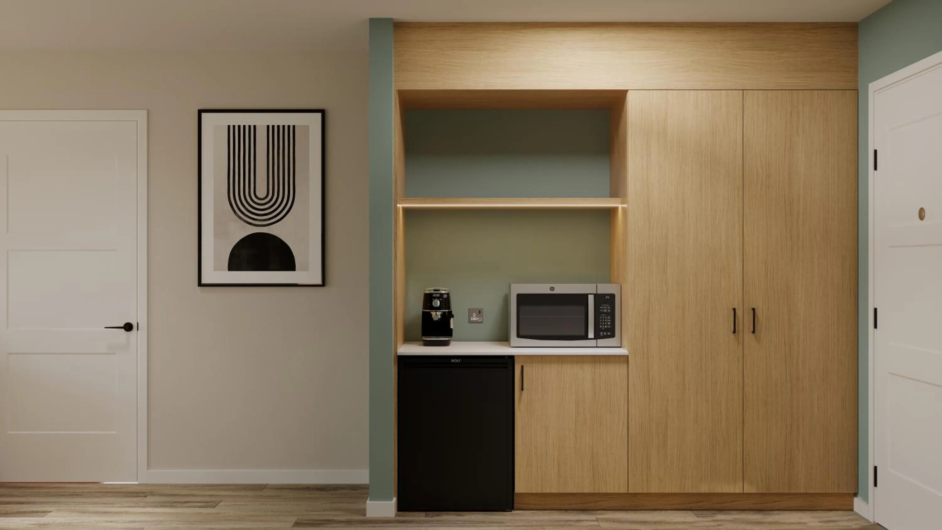 wardrobe in Sun & Ski Inn and Suites