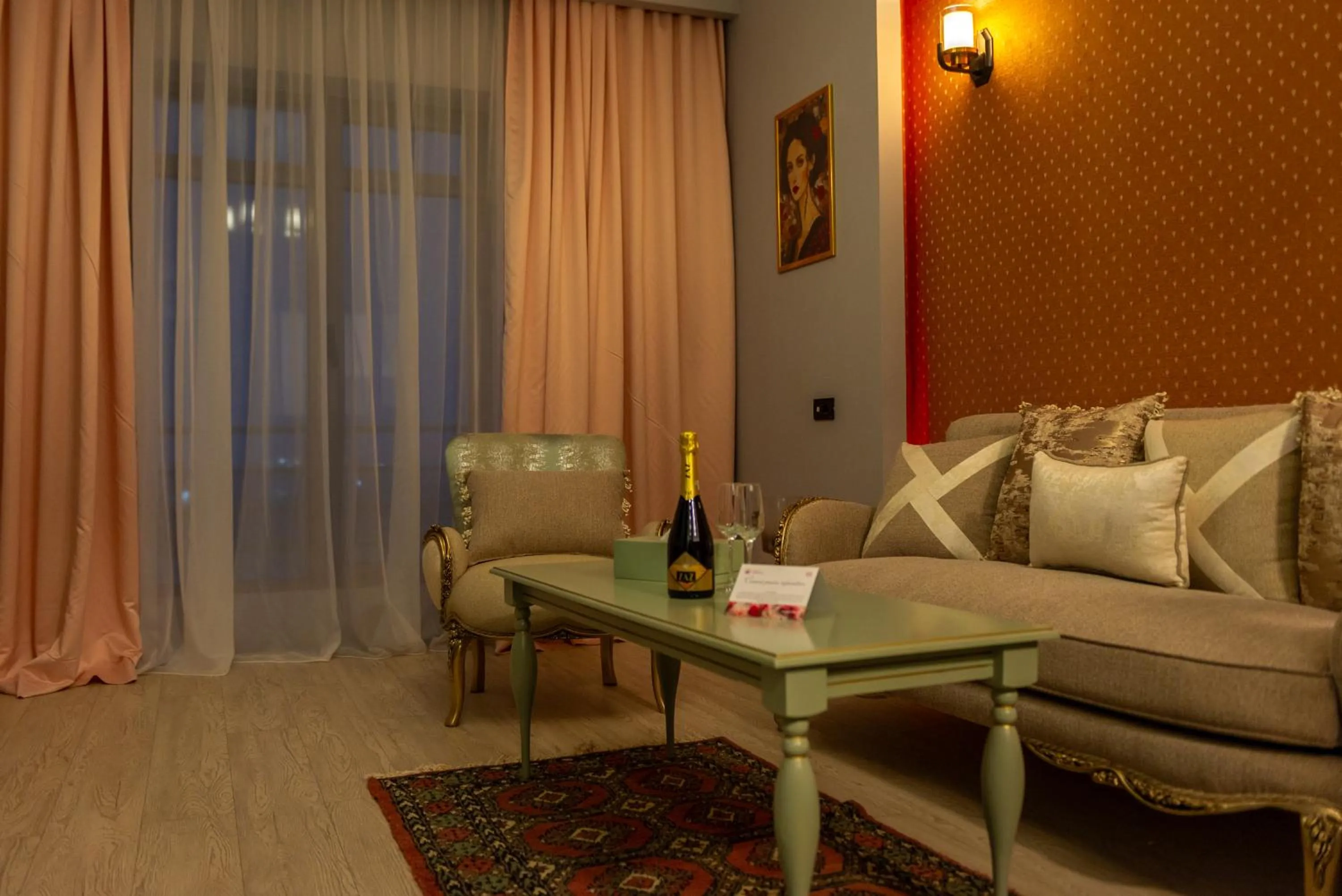 Seating area in Phoenicia Express Hotel