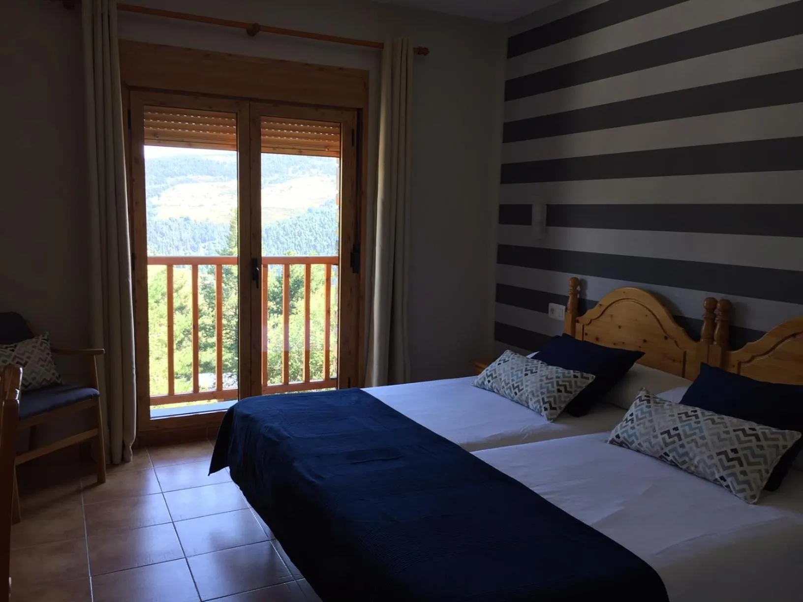 Bed in Hotel Supermolina