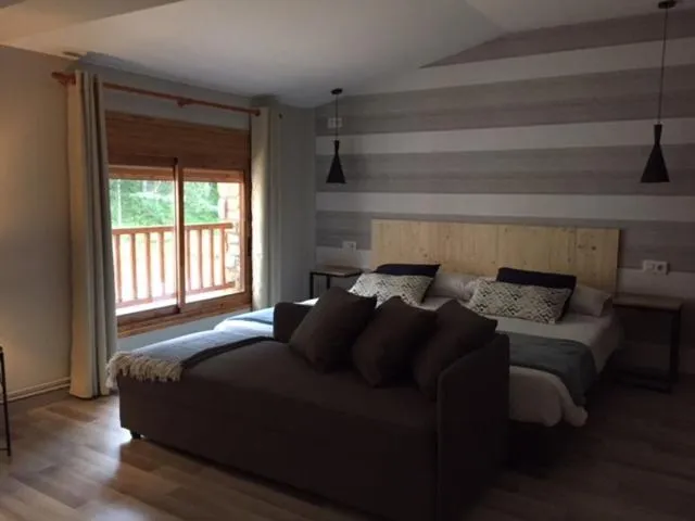 Bed in Hotel Supermolina