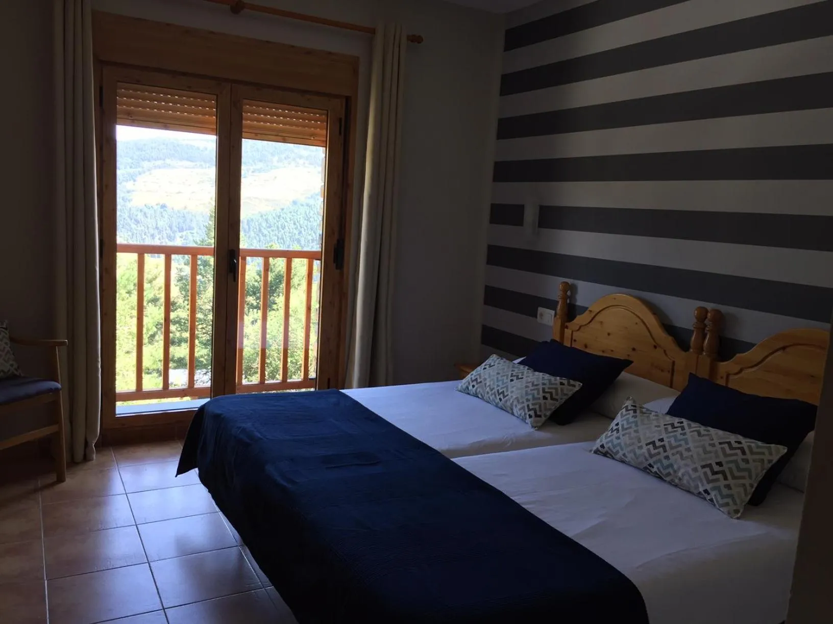 Bed in Hotel Supermolina