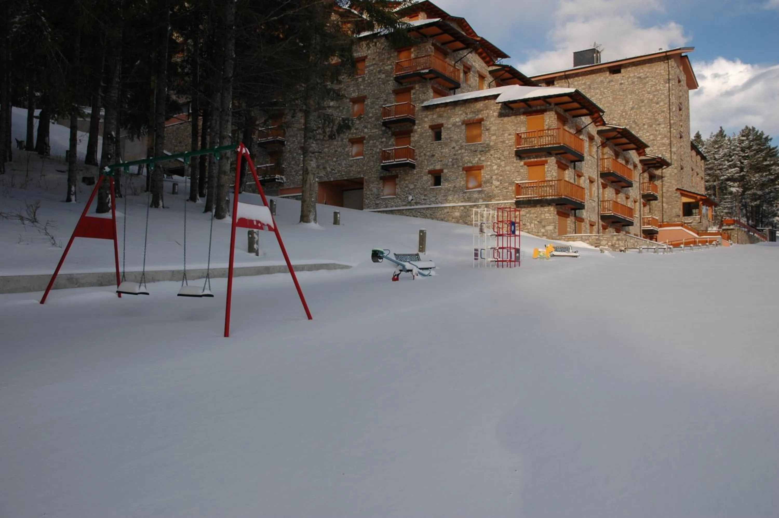 Children play ground in Hotel Supermolina