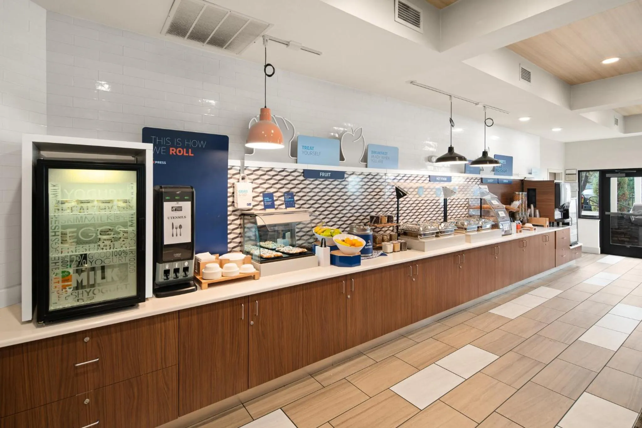 Breakfast in Holiday Inn Express Hotel & Suites Coeur D'Alene I-90 Exit 11 by IHG