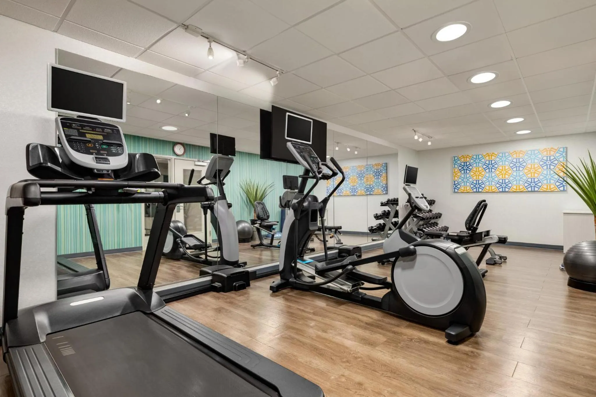 Fitness centre/facilities in Holiday Inn Express Hotel & Suites Atlanta-Cumming by IHG