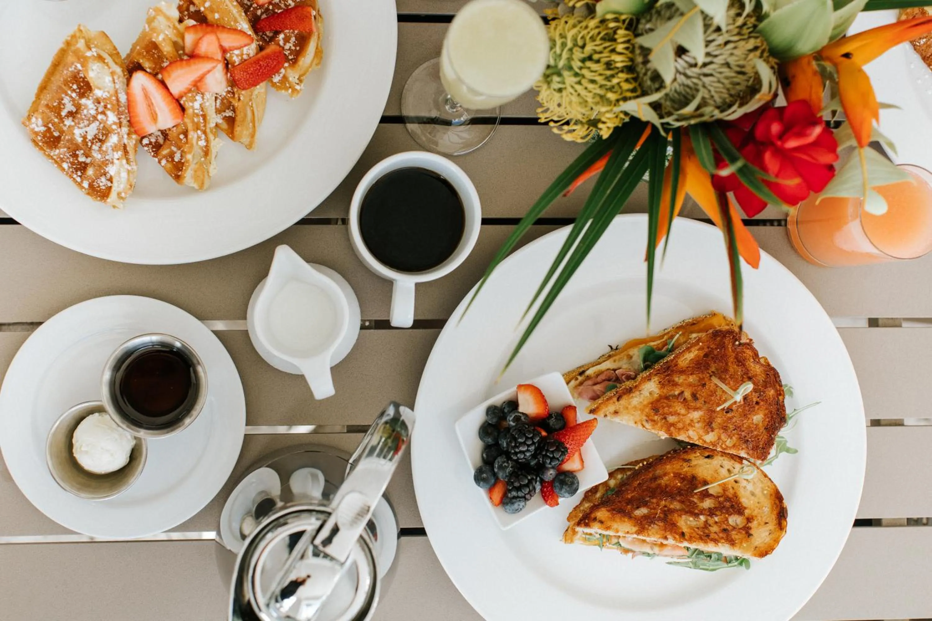 Breakfast in Opal Grand Oceanfront Resort & Spa