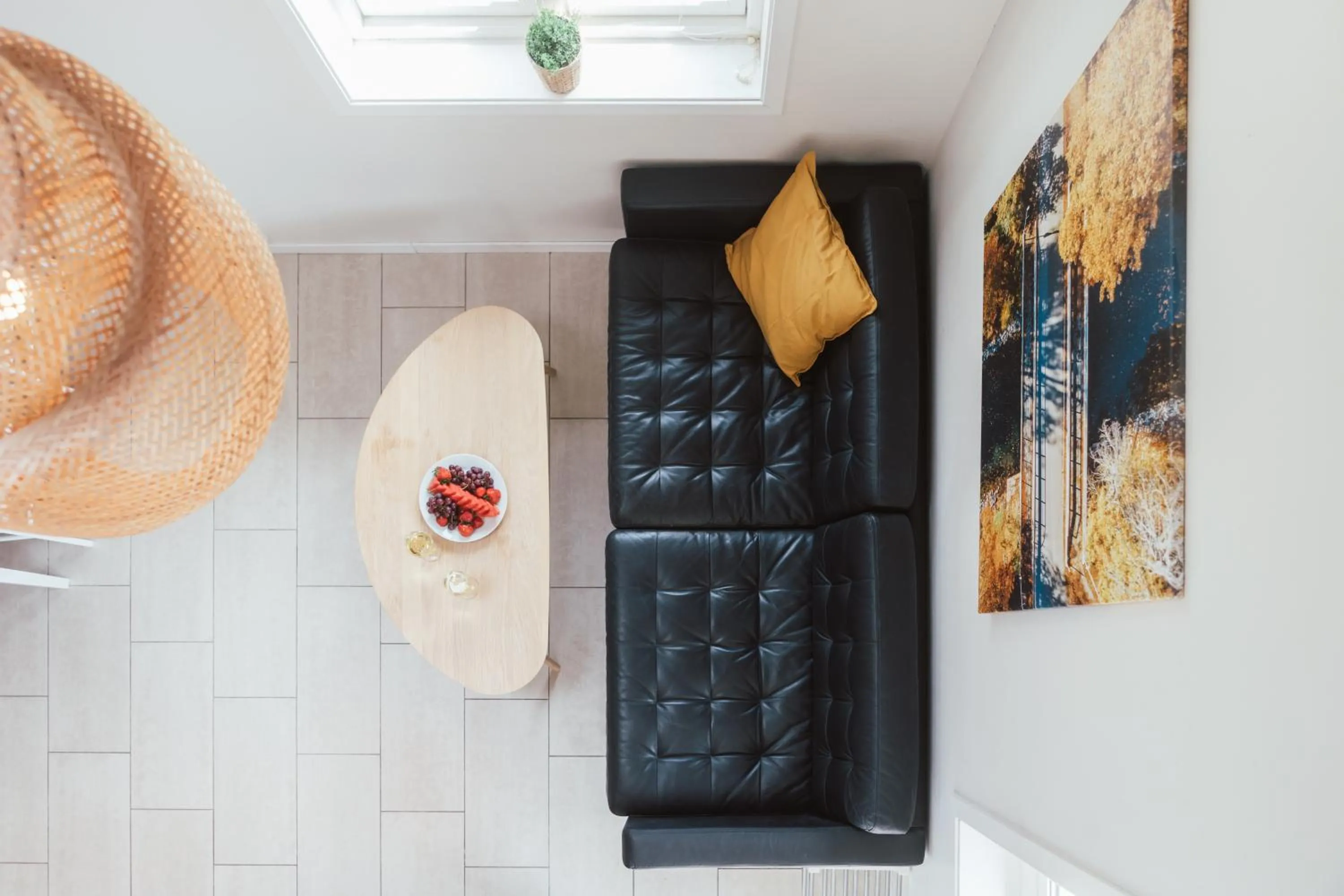 Living room in Dal Gjestegaard