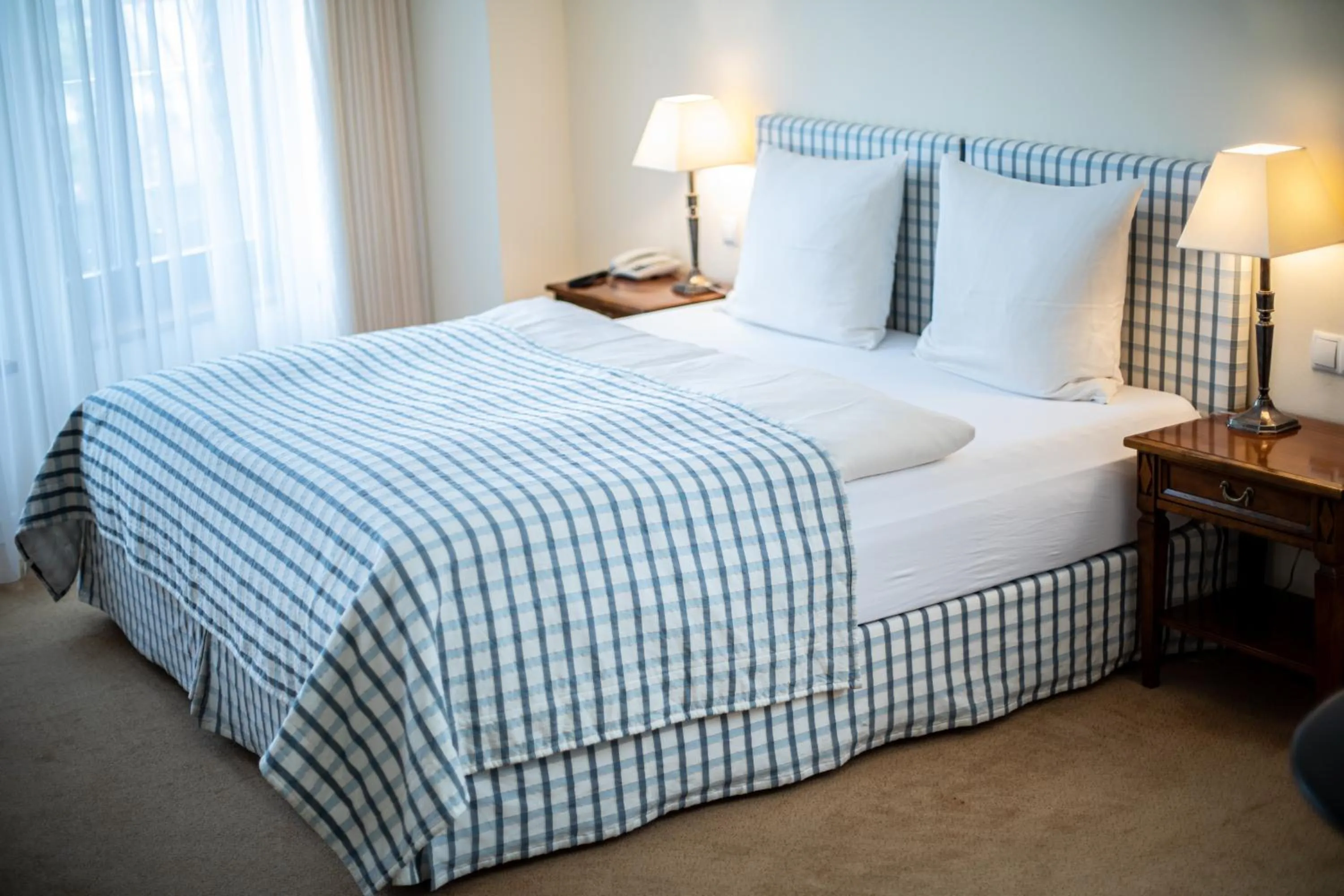 Bed in Altstadthotel Messerschmitt