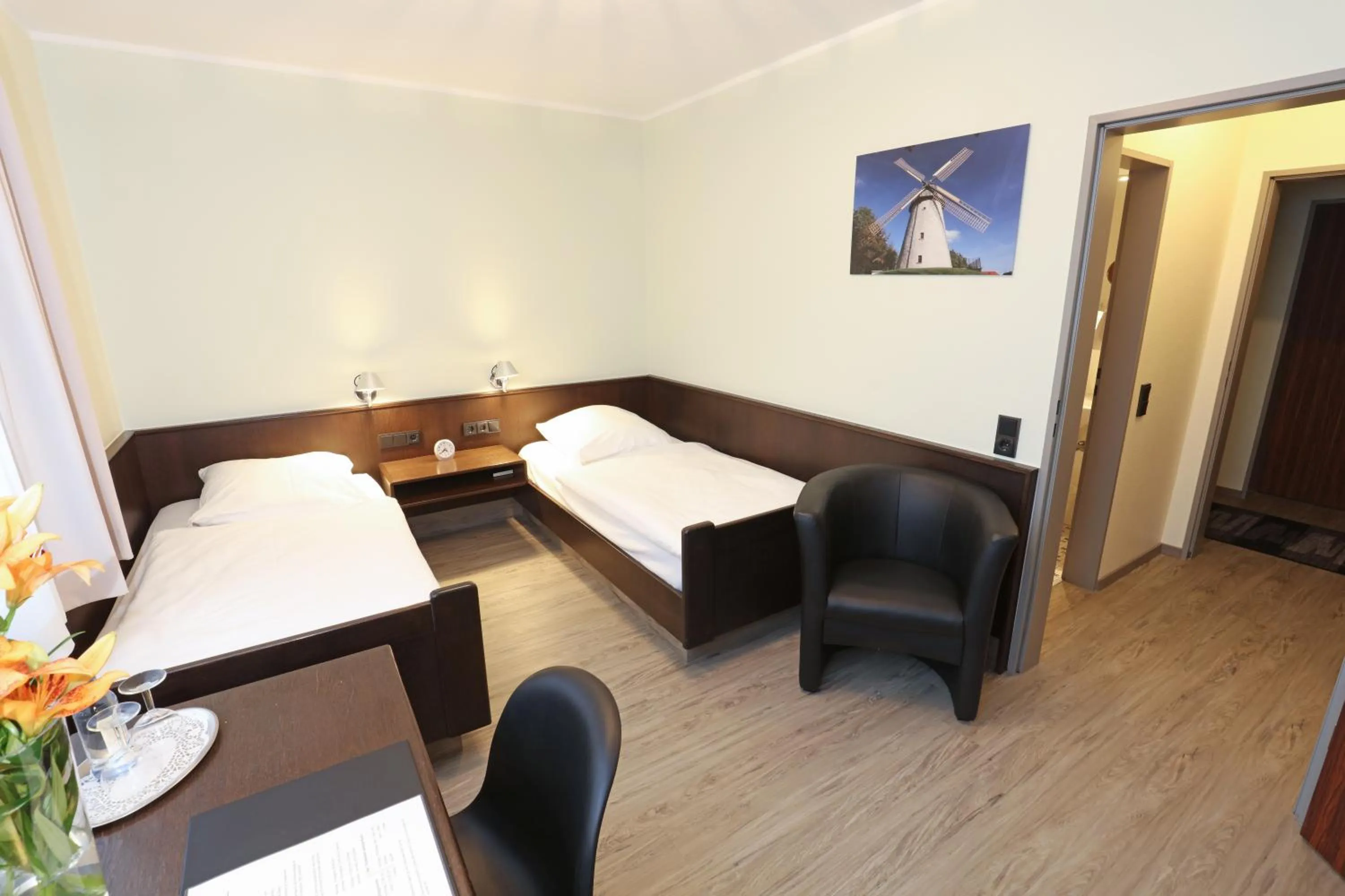 Photo of the whole room, Bed in Hotel Kröger