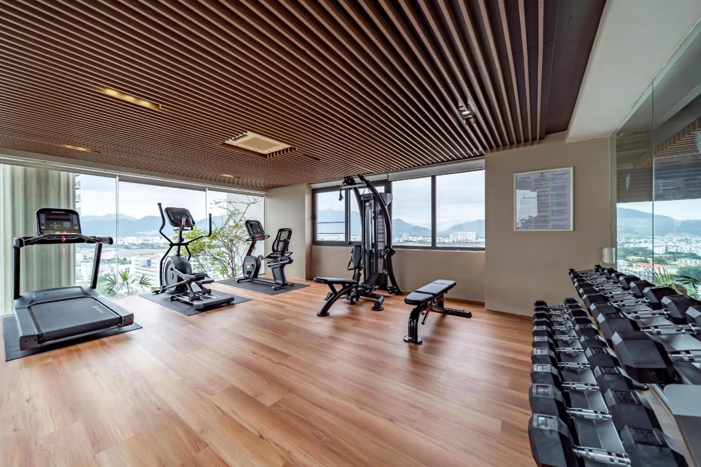 Fitness centre/facilities in Poseidon Nha Trang Hotel
