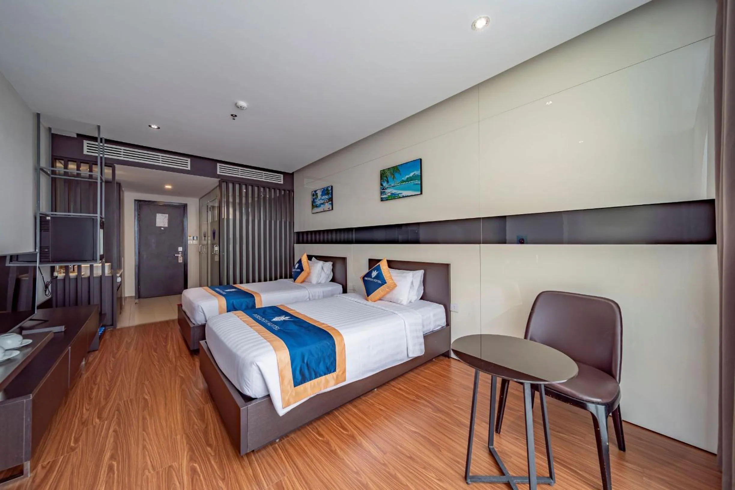 Photo of the whole room, Bed in Poseidon Nha Trang Hotel