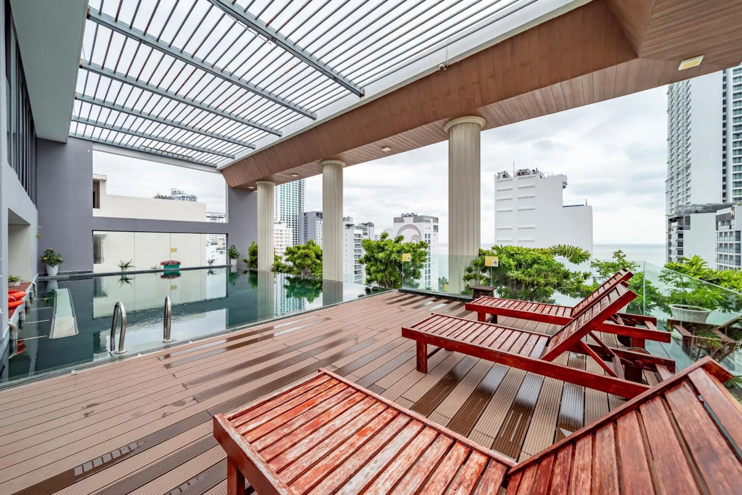 Swimming pool in Poseidon Nha Trang Hotel