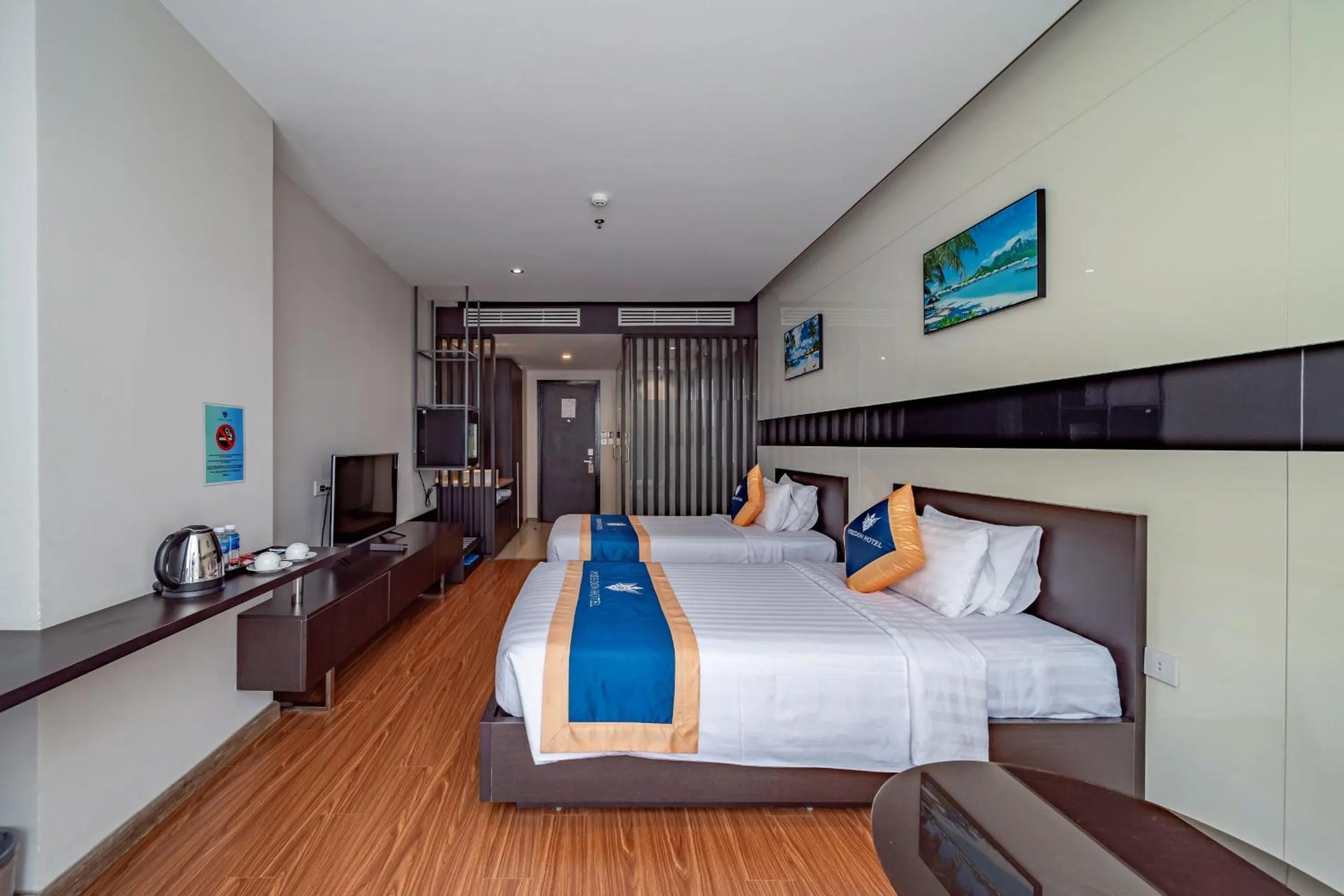 Photo of the whole room, Bed in Poseidon Nha Trang Hotel