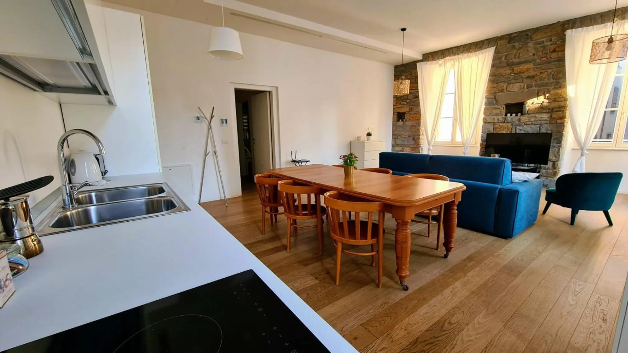 Kitchen or kitchenette in Ritter'S Rooms & Apartments