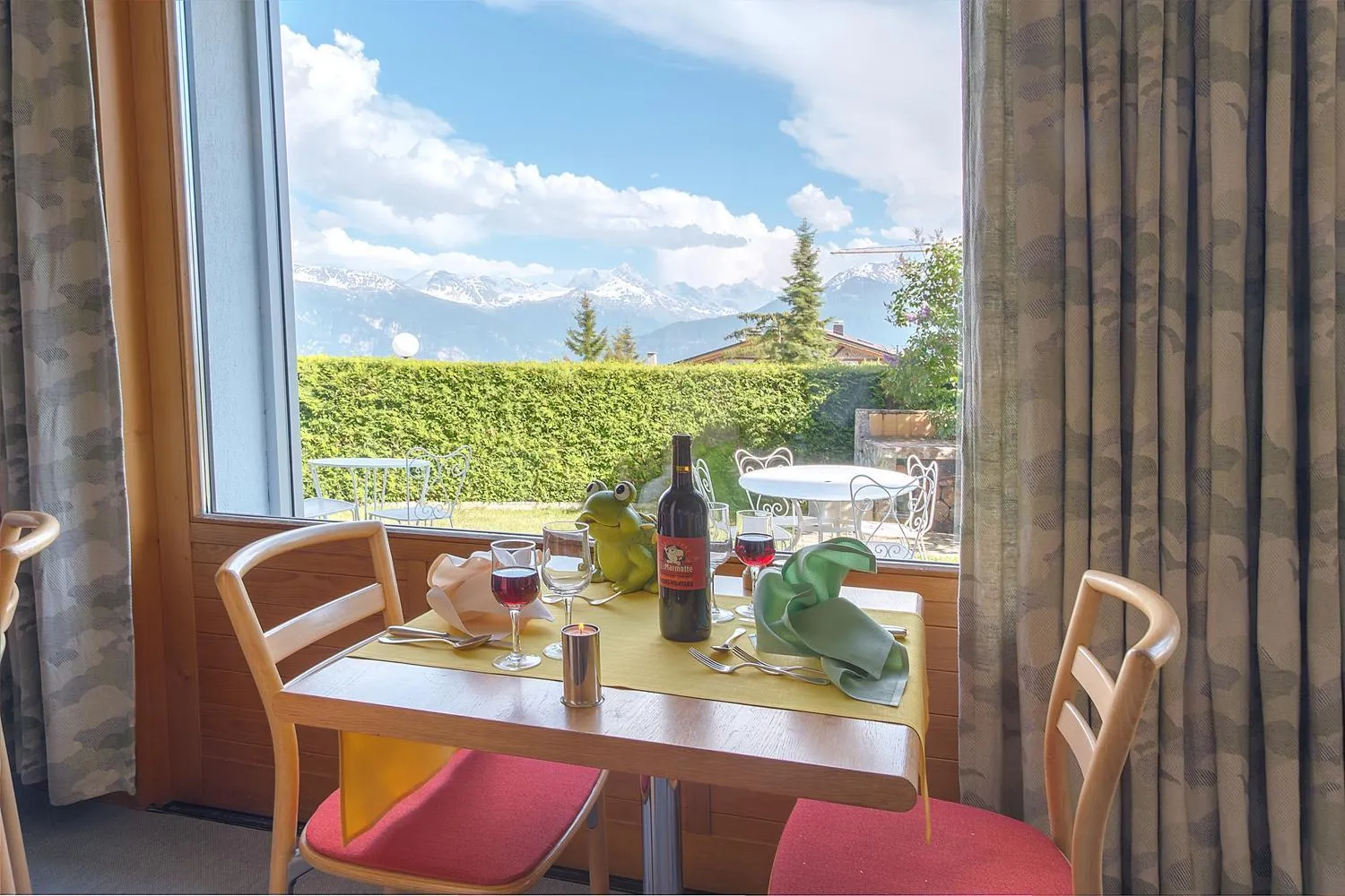 Restaurant/places to eat in Hotel du Lac