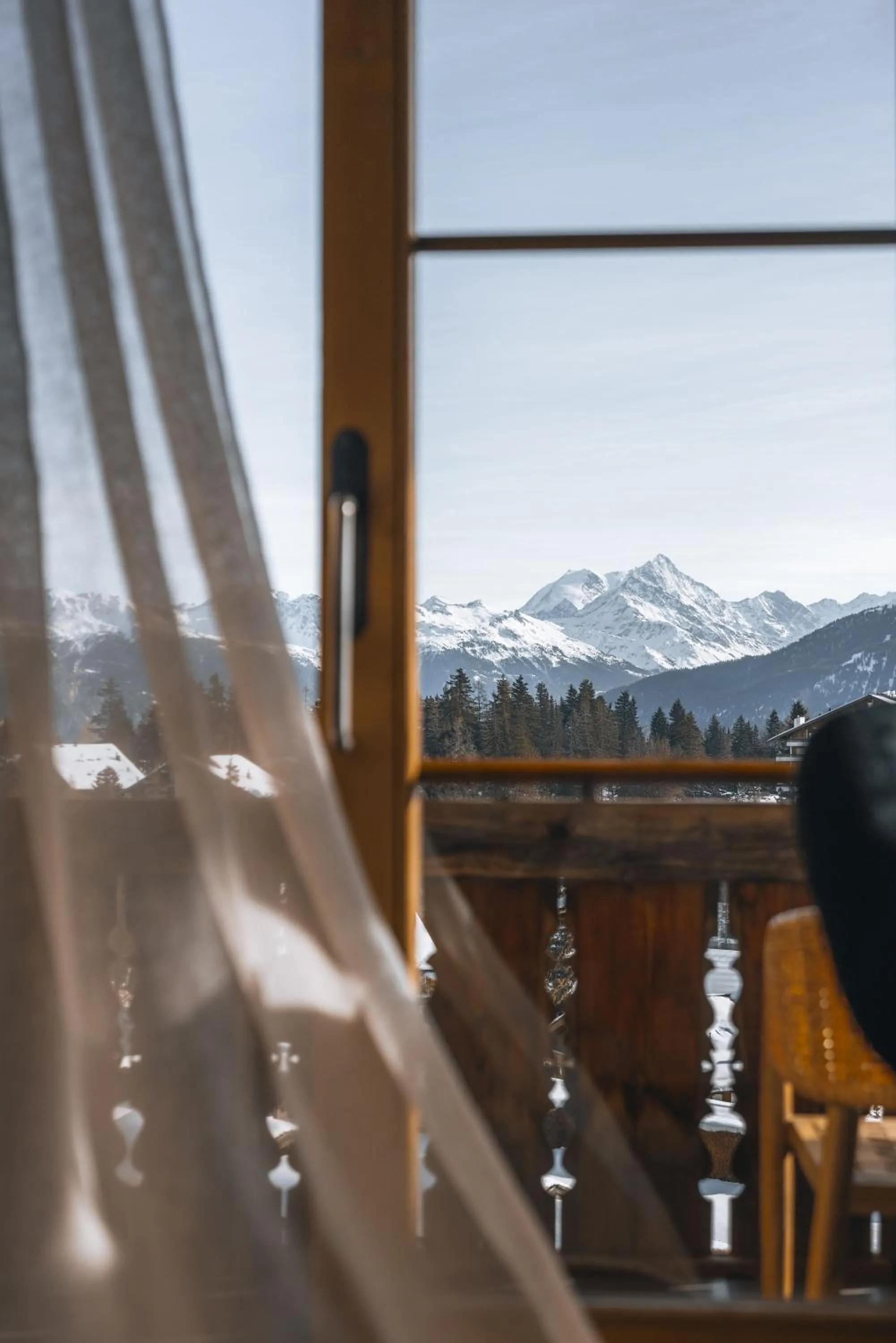 View (from property/room) in Hostellerie du Pas de l'Ours "Relais et Châteaux"