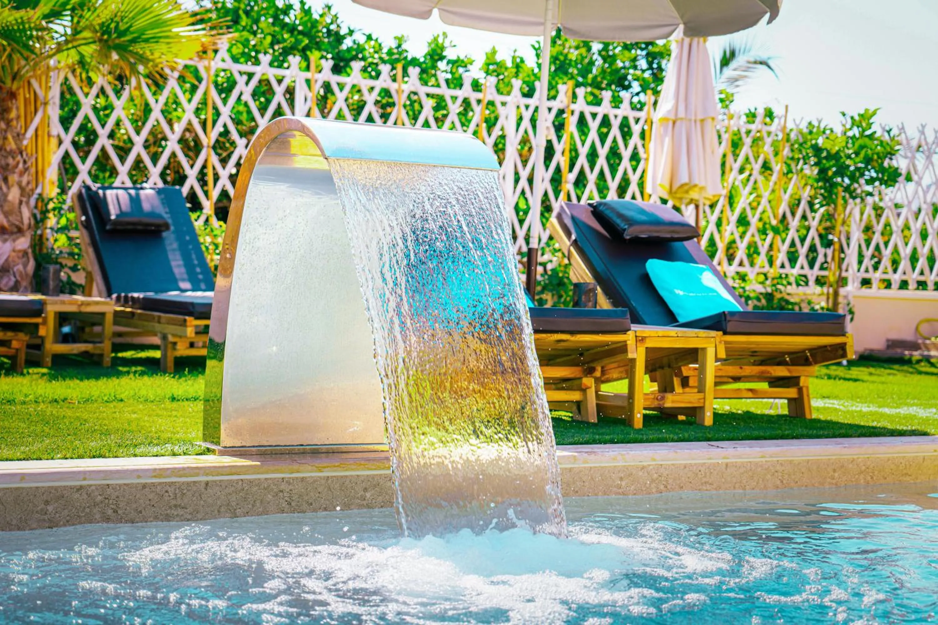 Swimming pool in Philoxenia Hotel & SPA